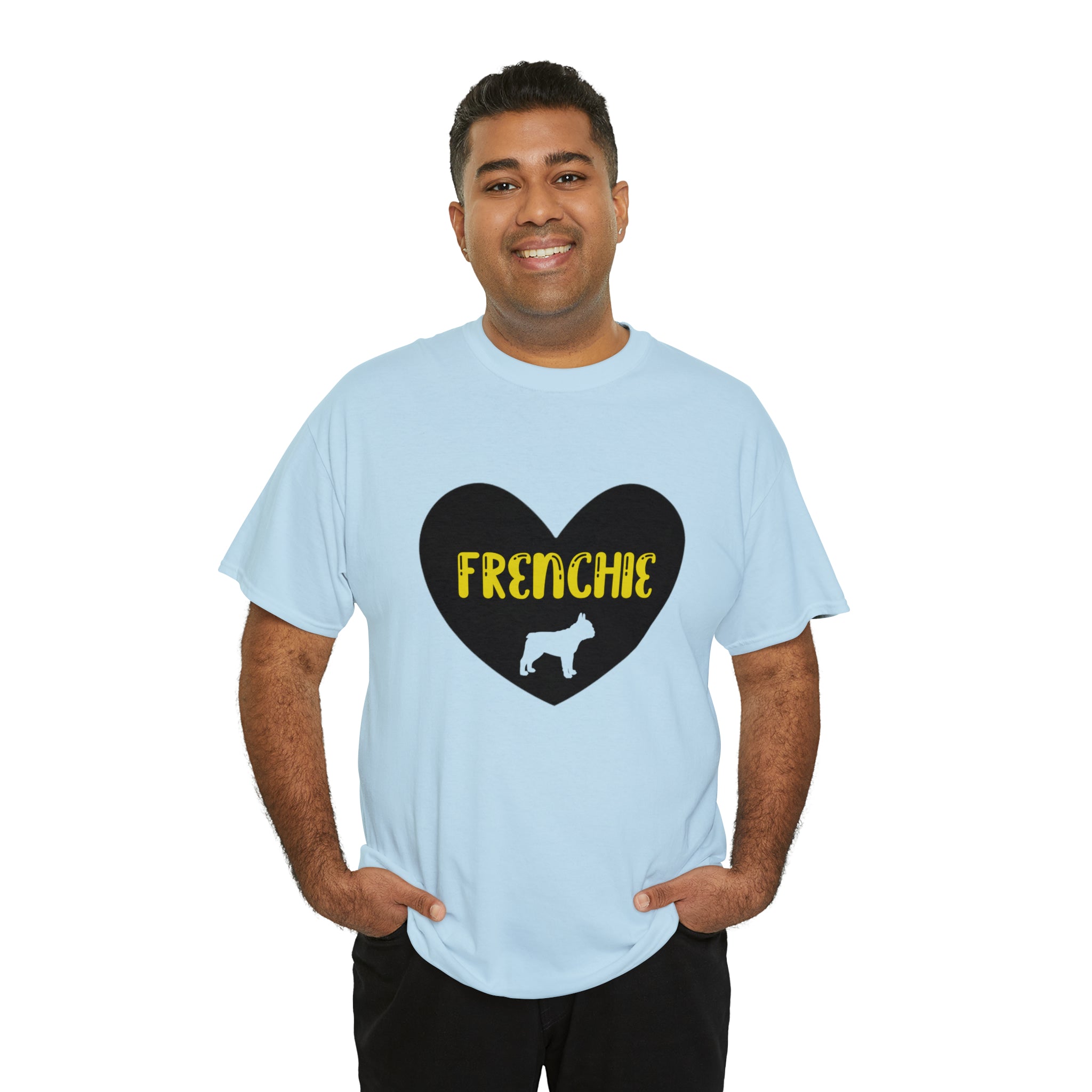 French Bulldog Cotton Dog Lover Tee for Dog Moms & Dads-fadou