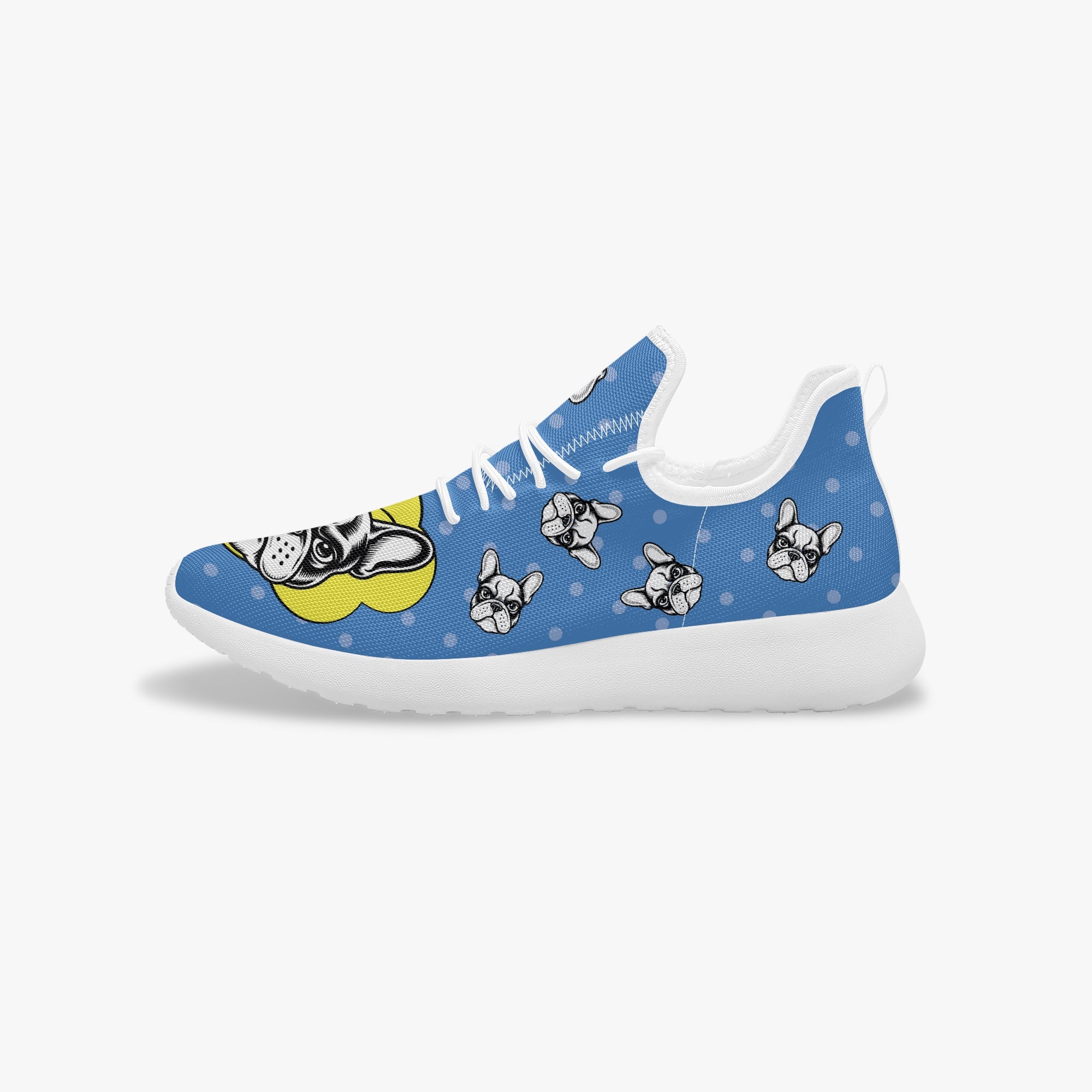 Indigo Classic Classic Sneakers for Frenchie Enthusiasts-fadou