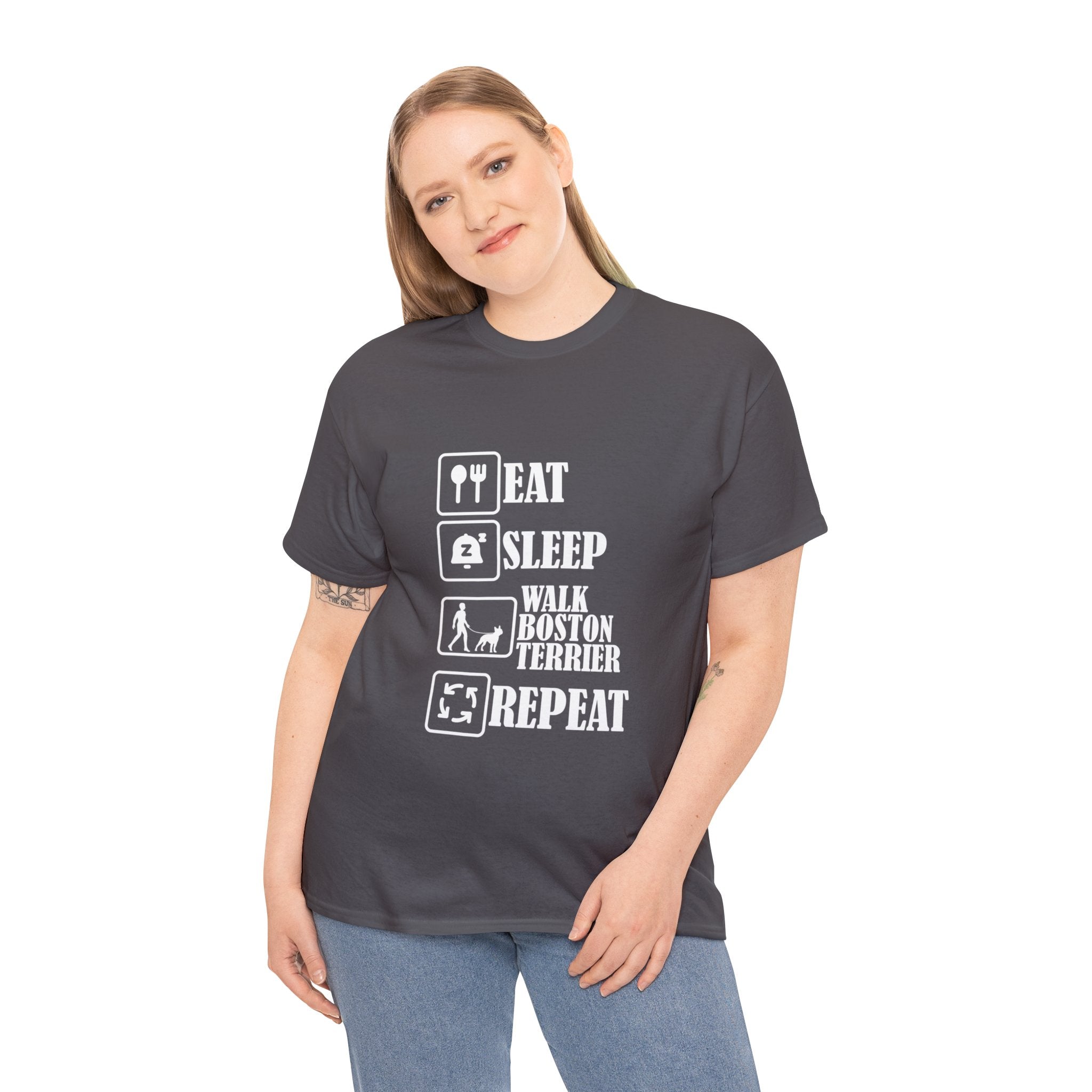 Gigi - Unisex Tshirts for Boston Terrier Lovers for Dog Moms & Dads-fadou
