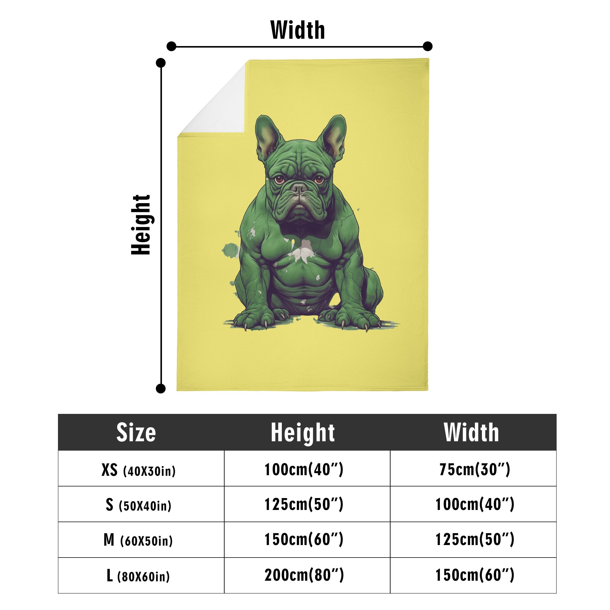 Teddy French Bulldog Soft Throw for Frenchie Enthusiasts-fadou
