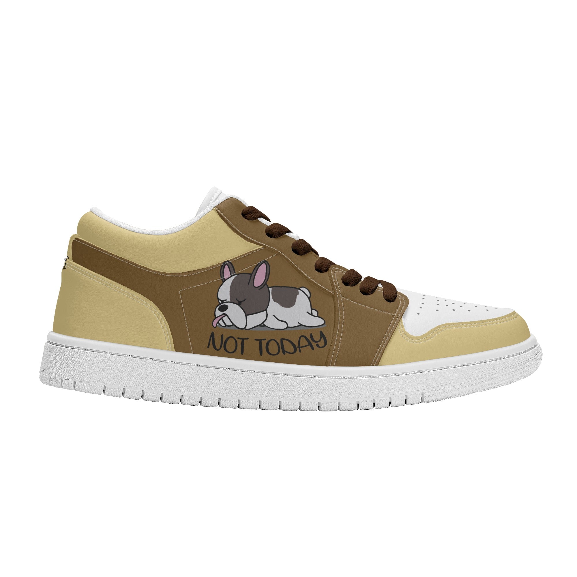 Lazy French Bulldog Classic Sneakers for Bulldog Owners-fadou