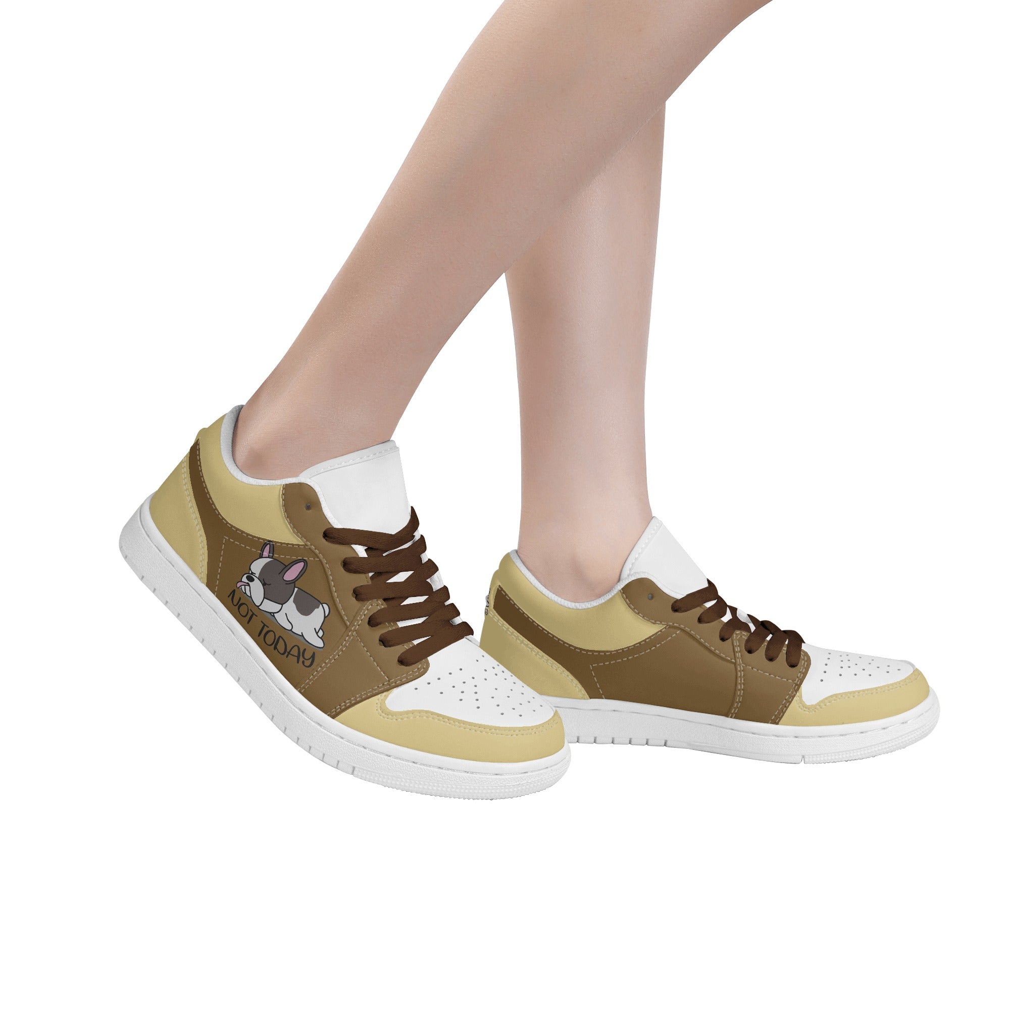 Lazy French Bulldog Classic Sneakers for Bulldog Owners-fadou