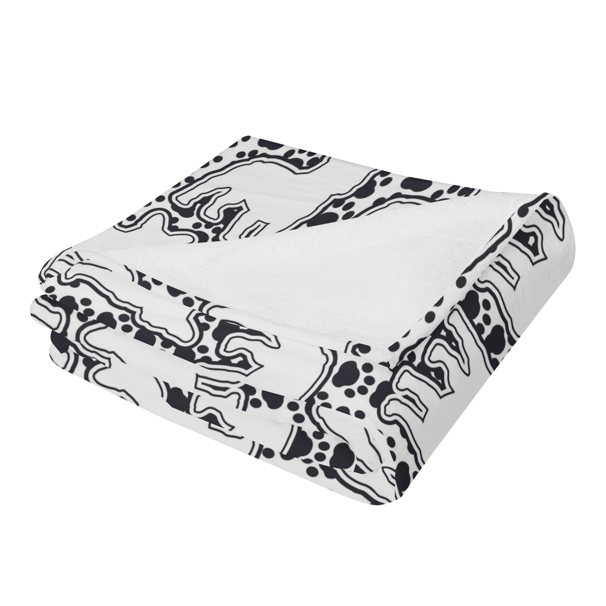 Elvis French Bulldog Fleece Throw Blanket for Dog Park Days-fadou
