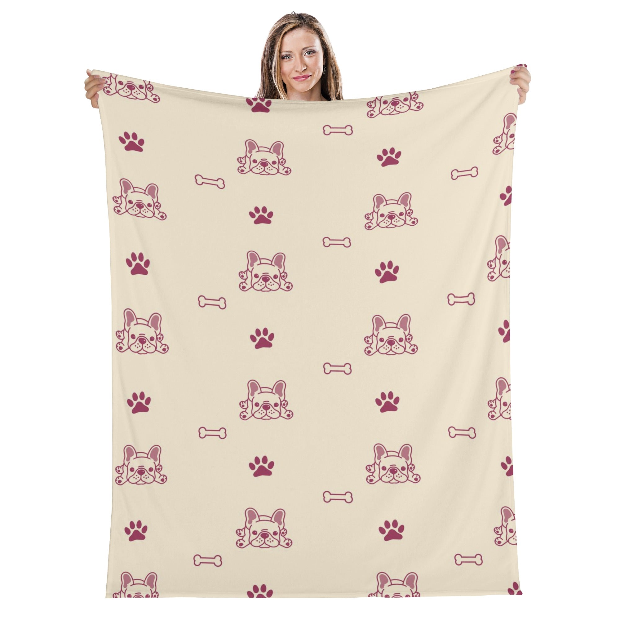 Simba French Bulldog Warm Blanket for Frenchie Enthusiasts-fadou