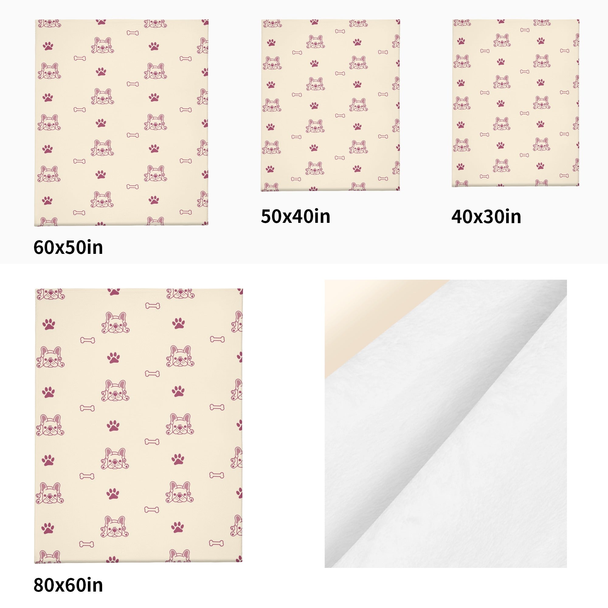 Simba French Bulldog Warm Blanket for Frenchie Enthusiasts-fadou