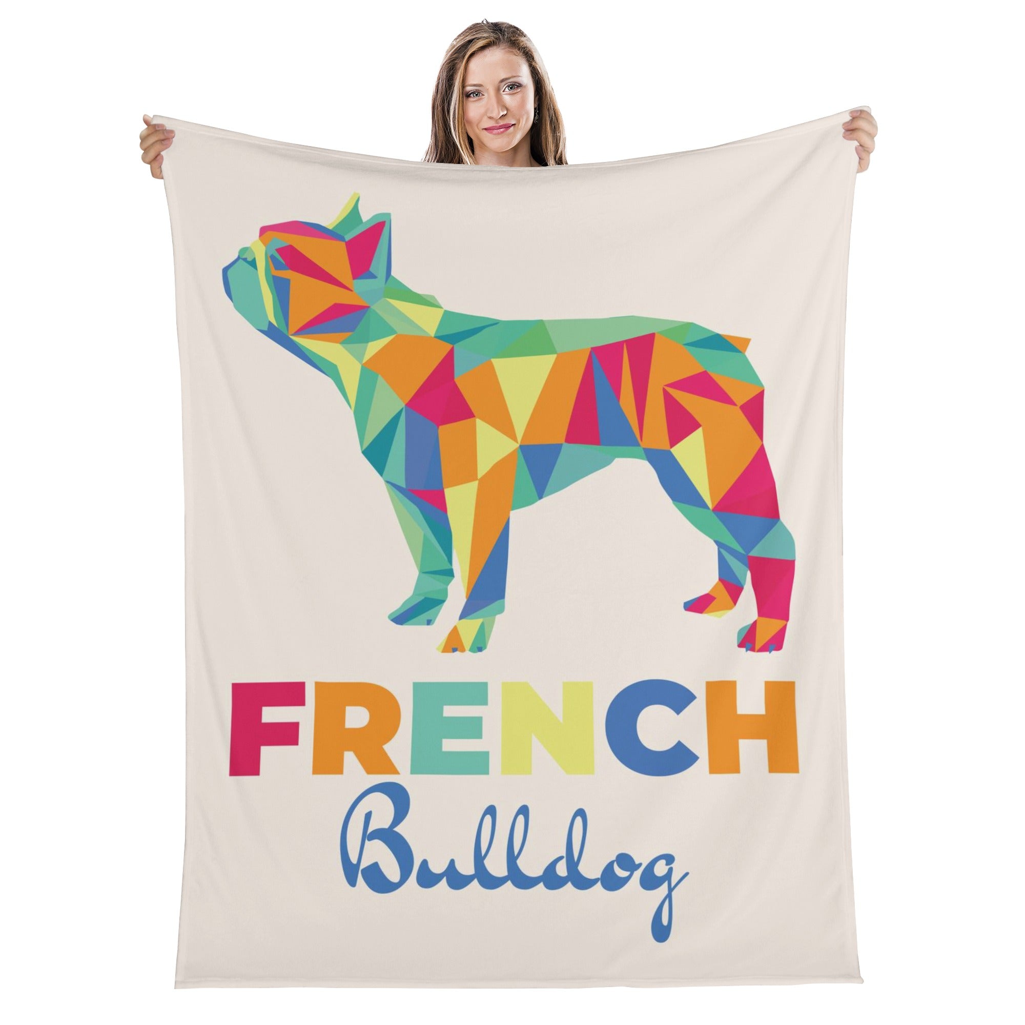 Eddie French Bulldog Warm Blanket for Frenchie Enthusiasts-fadou