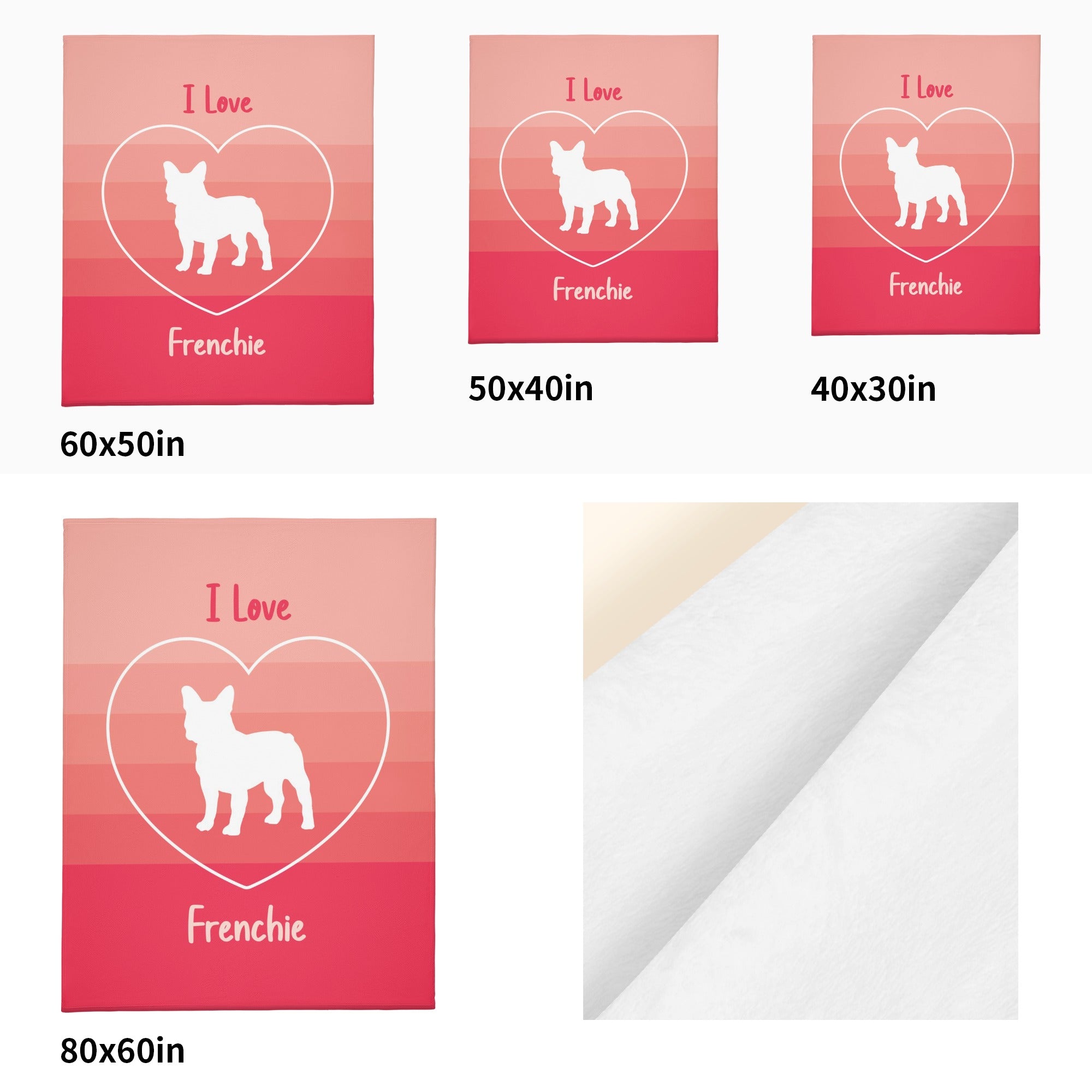 Leo French Bulldog Warm Blanket for Frenchie Enthusiasts-fadou