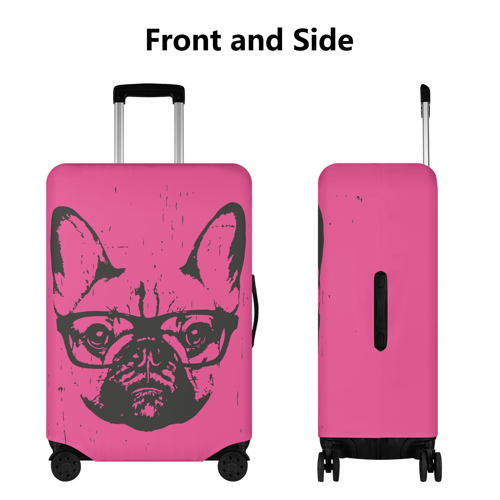 Monka - Luggage Cover for French Bulldog Owners and Fans-fadou