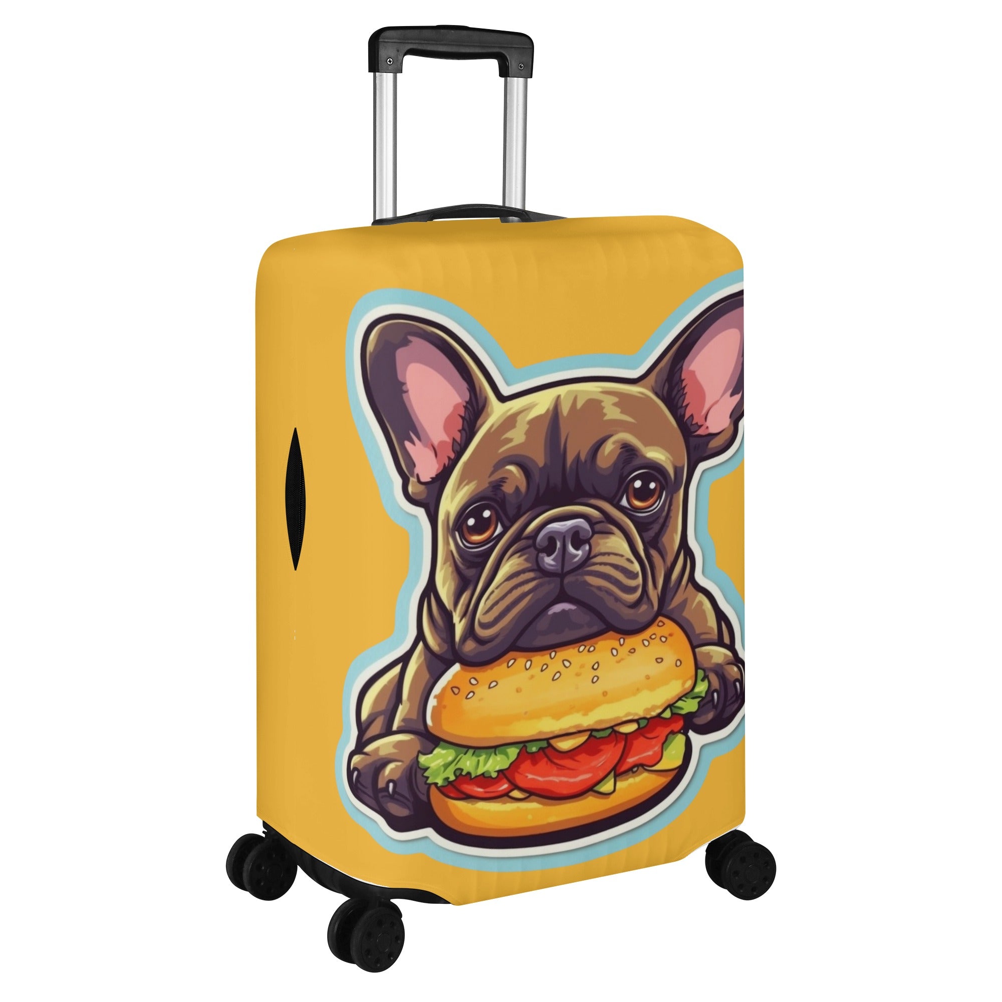 Mirabel - Luggage Cover for French Bulldog Owners and Fans-fadou