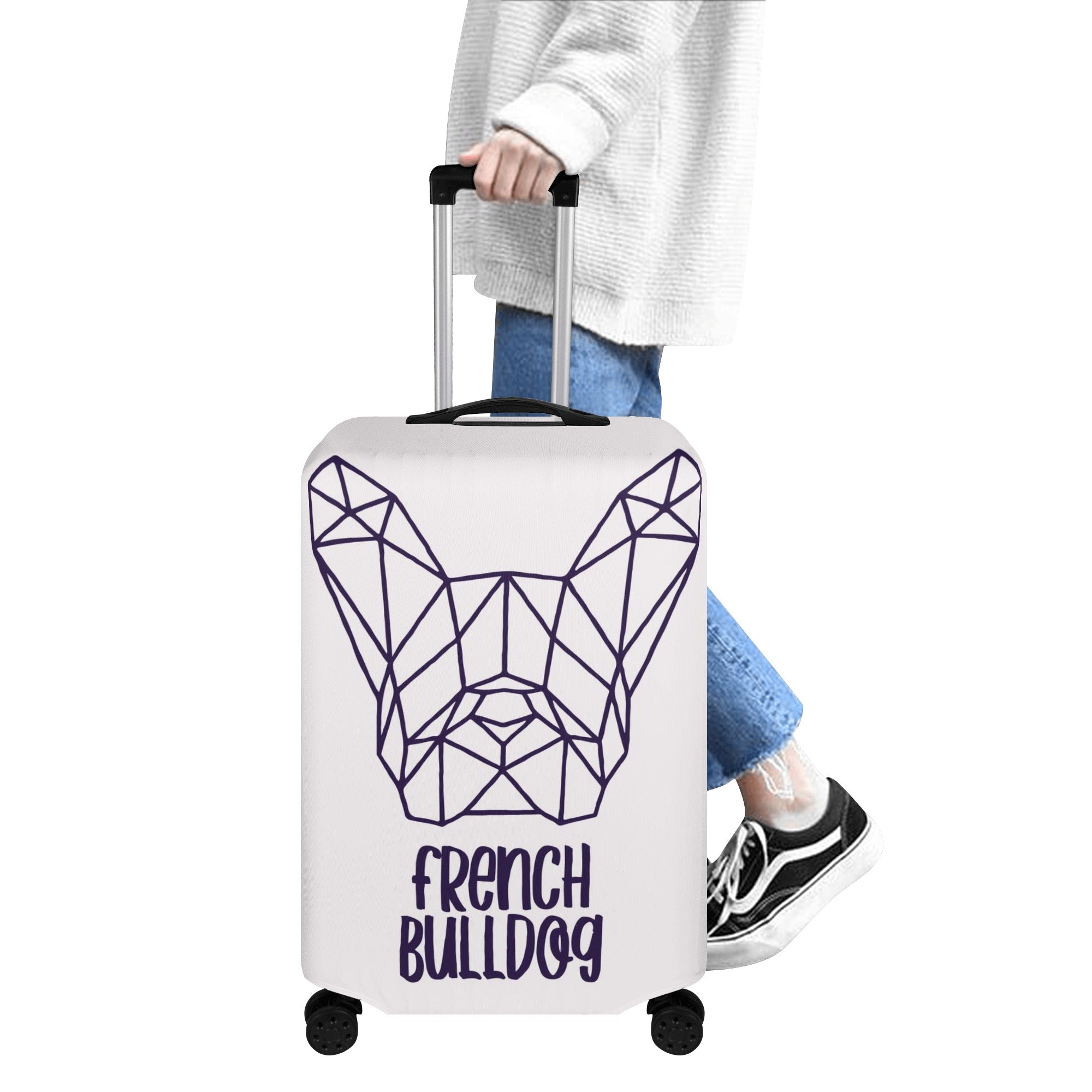 Stella - Luggage Cover for French Bulldog Owners and Fans-fadou
