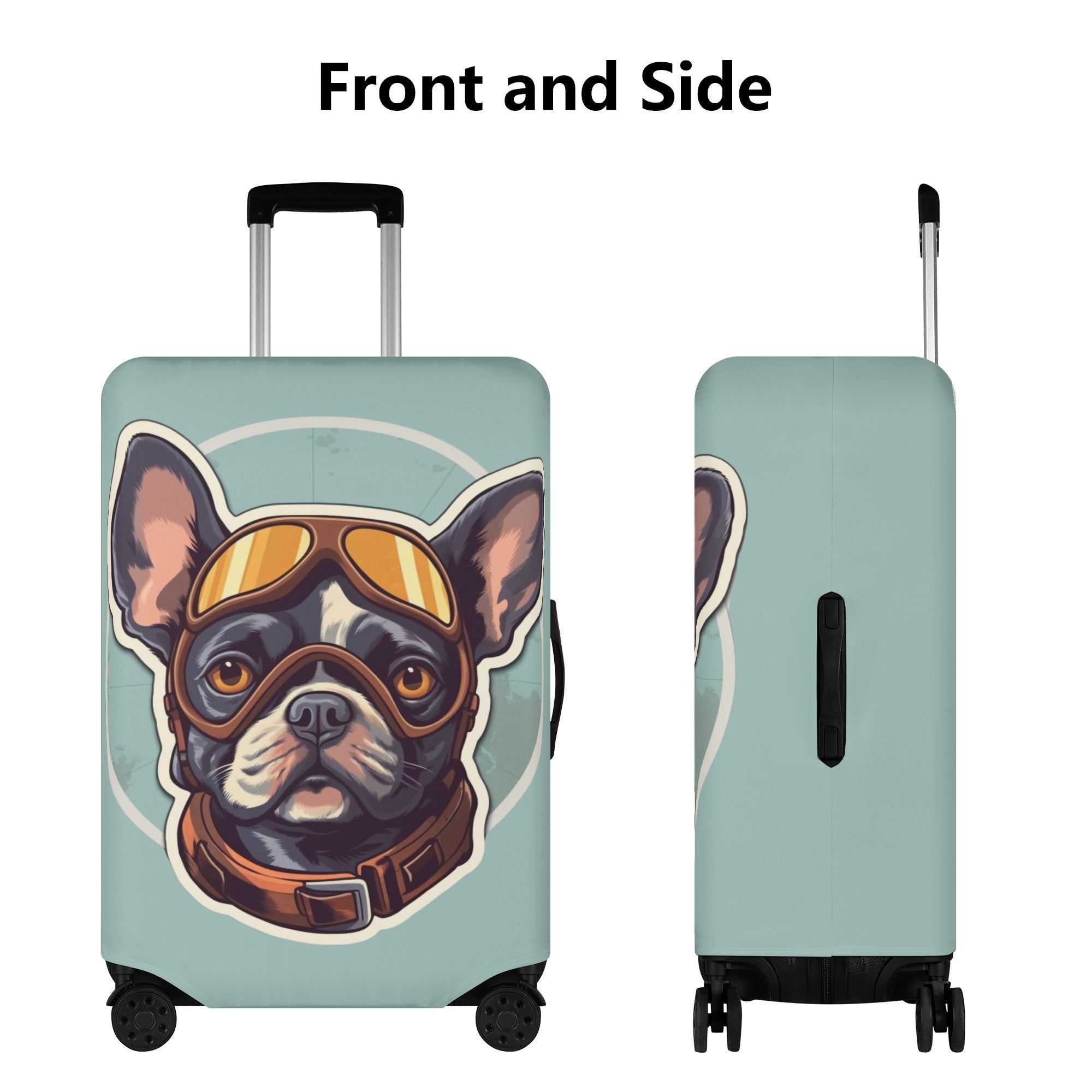 Bailey - Luggage Cover for French Bulldog Owners and Fans-fadou