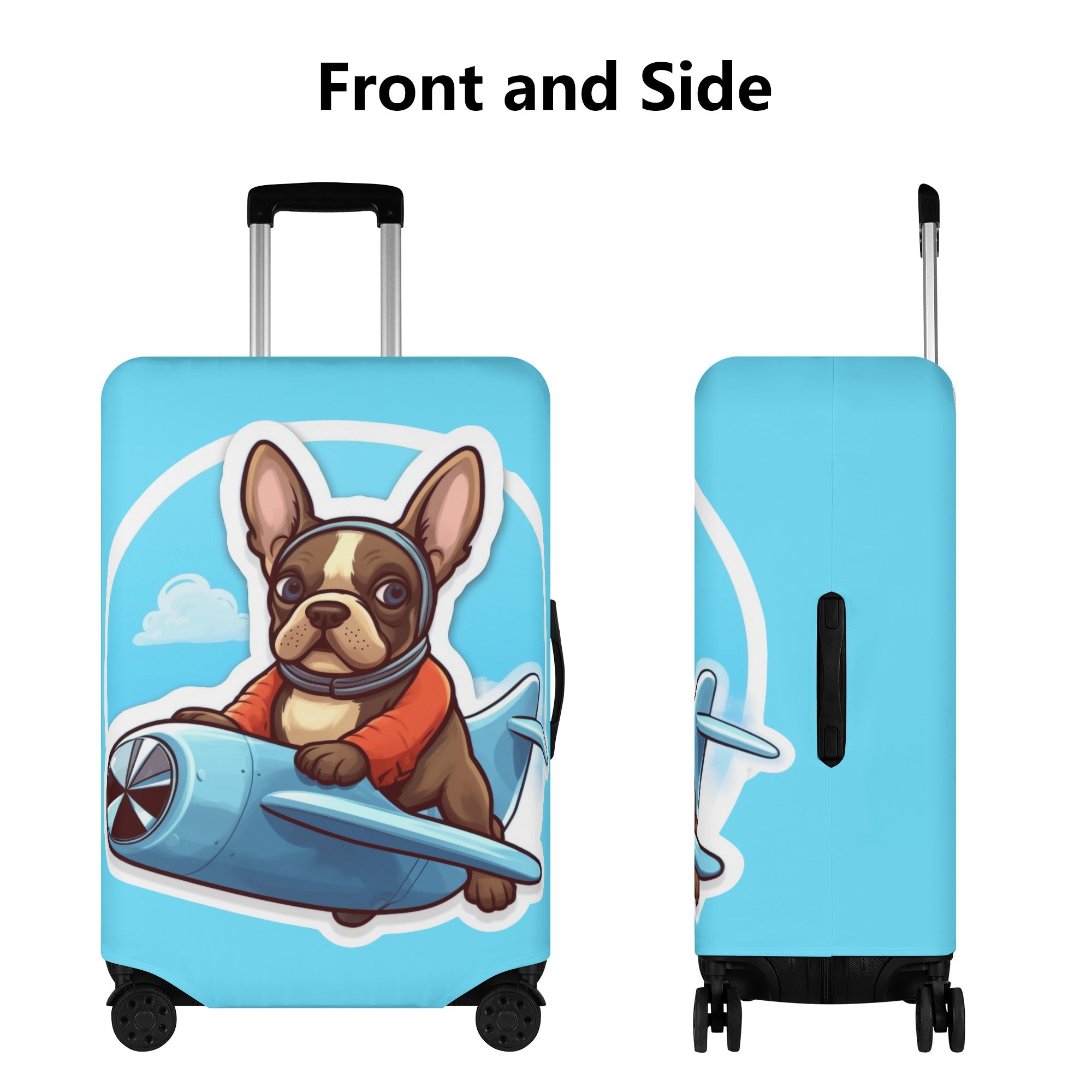 Sadie - Luggage Cover for French Bulldog Owners and Fans-fadou