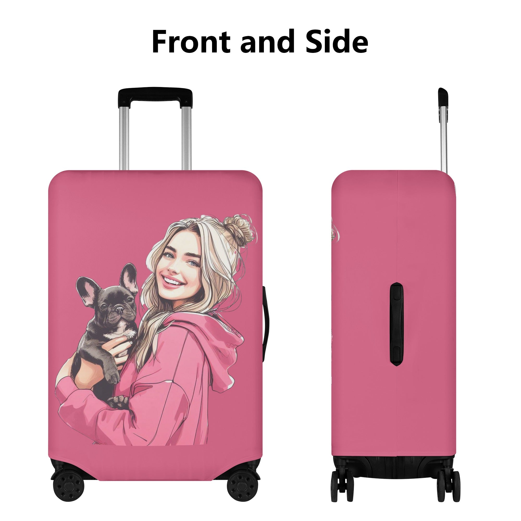 Lola - Luggage Cover for French Bulldog Owners and Fans-fadou