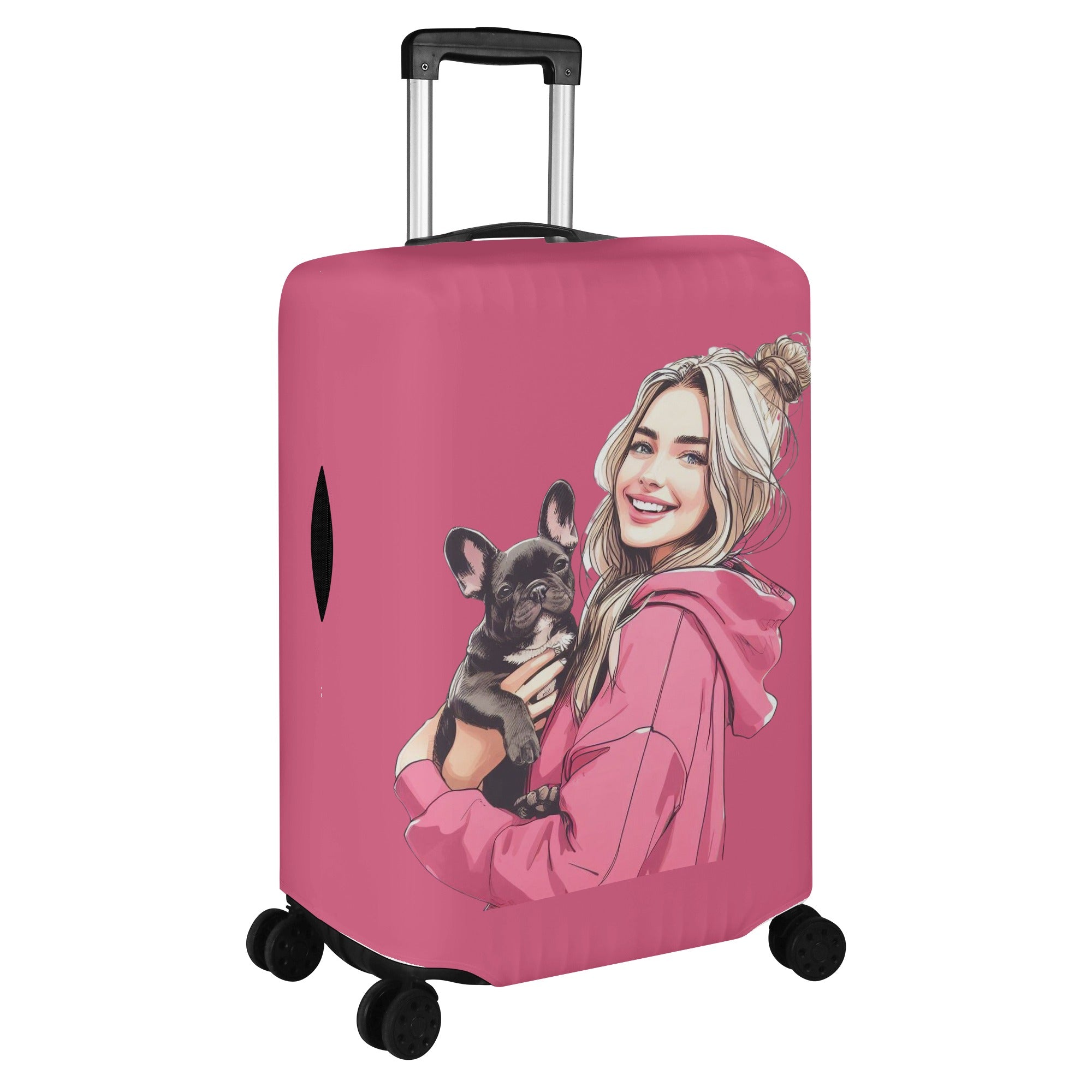 Lola - Luggage Cover for French Bulldog Owners and Fans-fadou