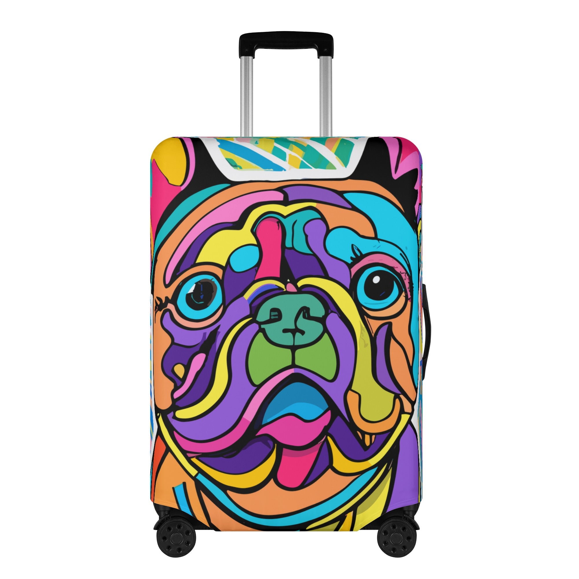 Zoe - Luggage Cover for French Bulldog Owners and Fans for Frenchies-fadou