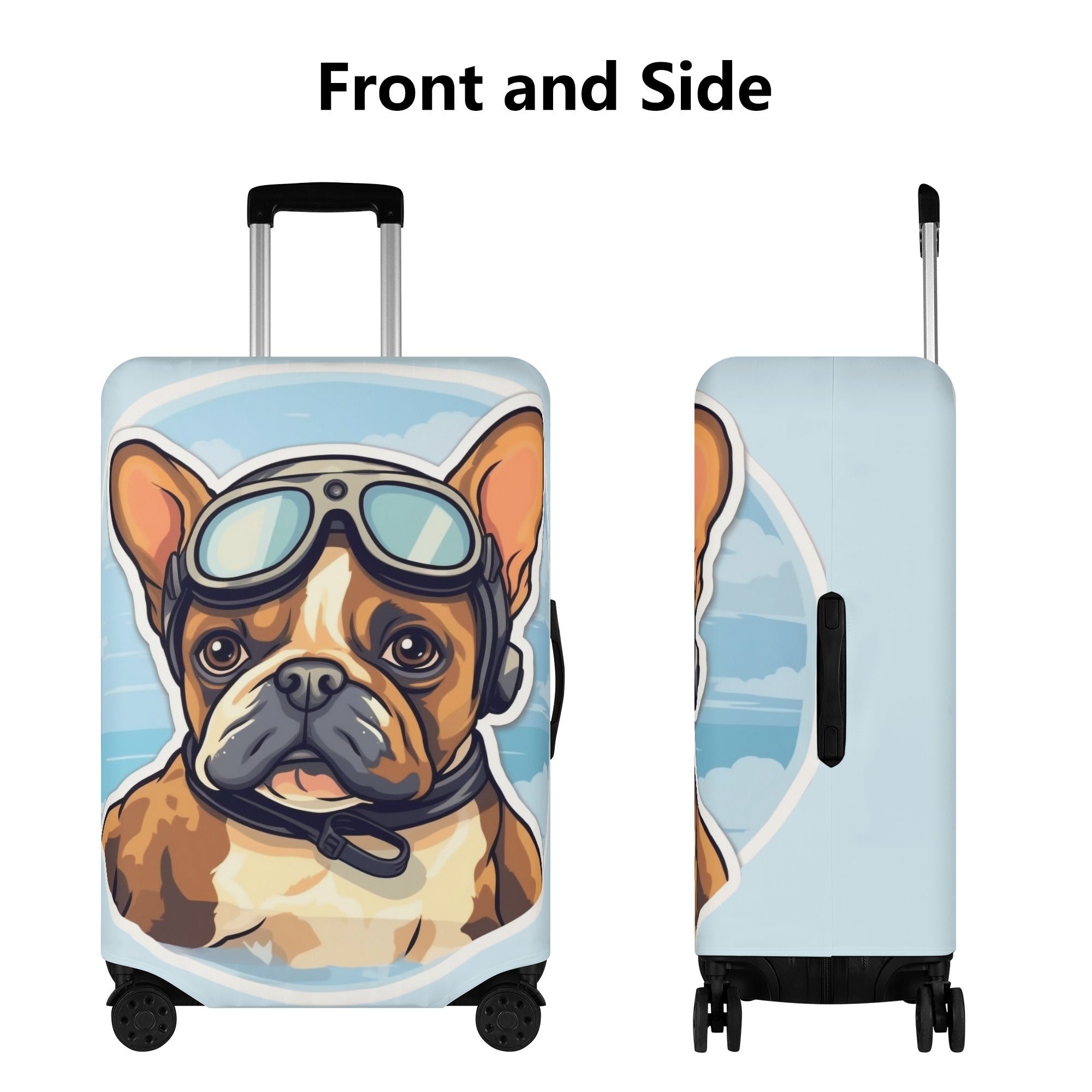 Lily - Luggage Cover for French Bulldog Owners and Fans-fadou