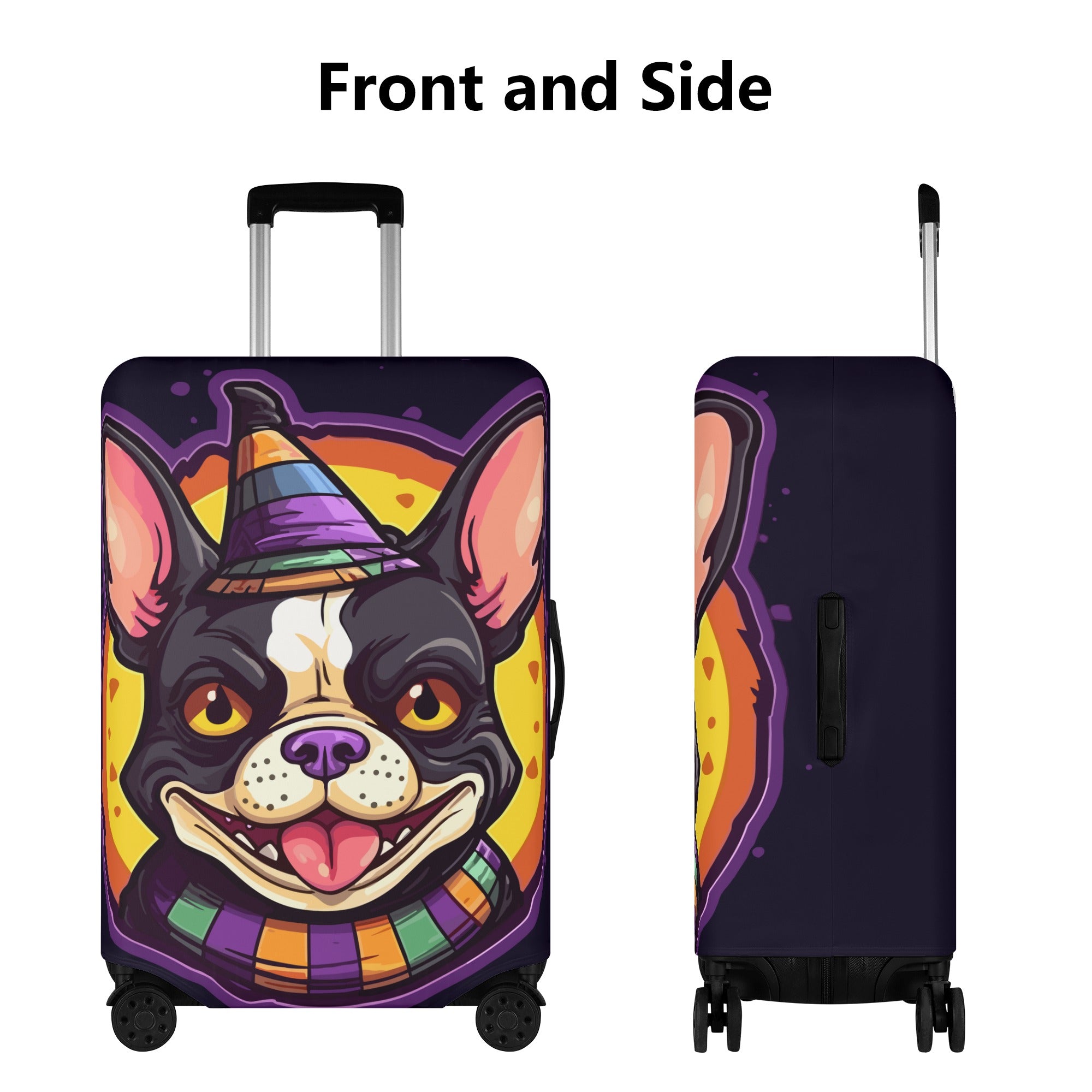 Bear - Luggage Cover for French Bulldog Owners and Fans-fadou