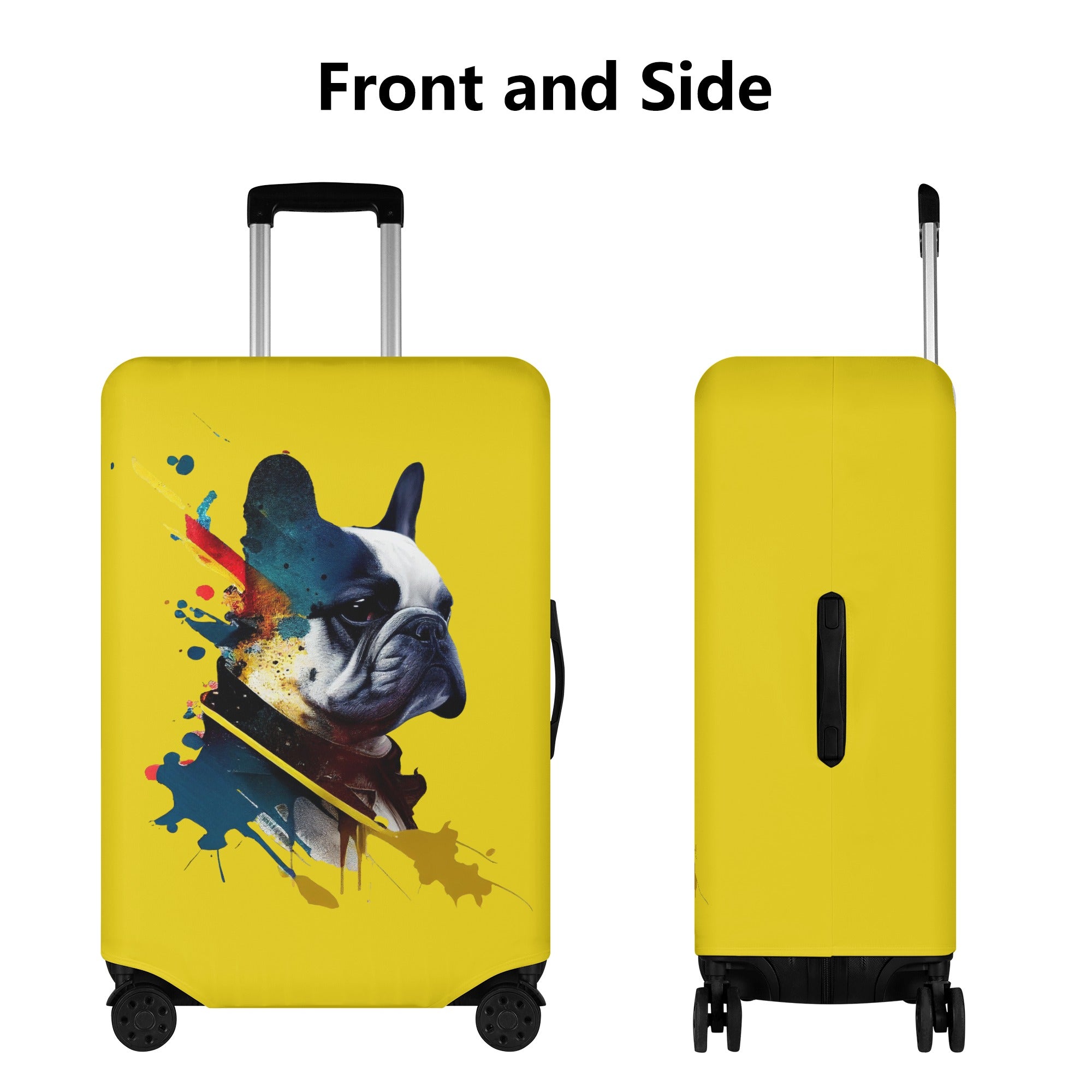 Rocky - Luggage Cover for French Bulldog Owners and Fans-fadou