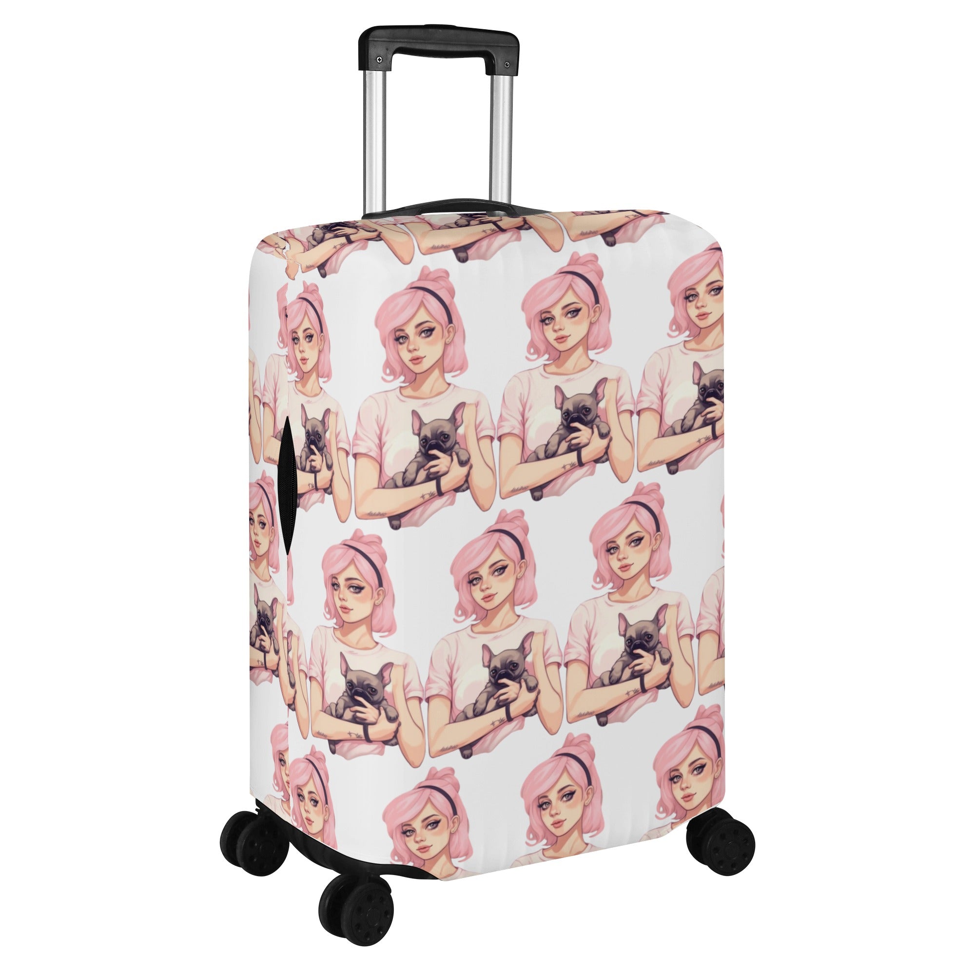 Charlie - Luggage Cover for French Bulldog Owners and Fans-fadou