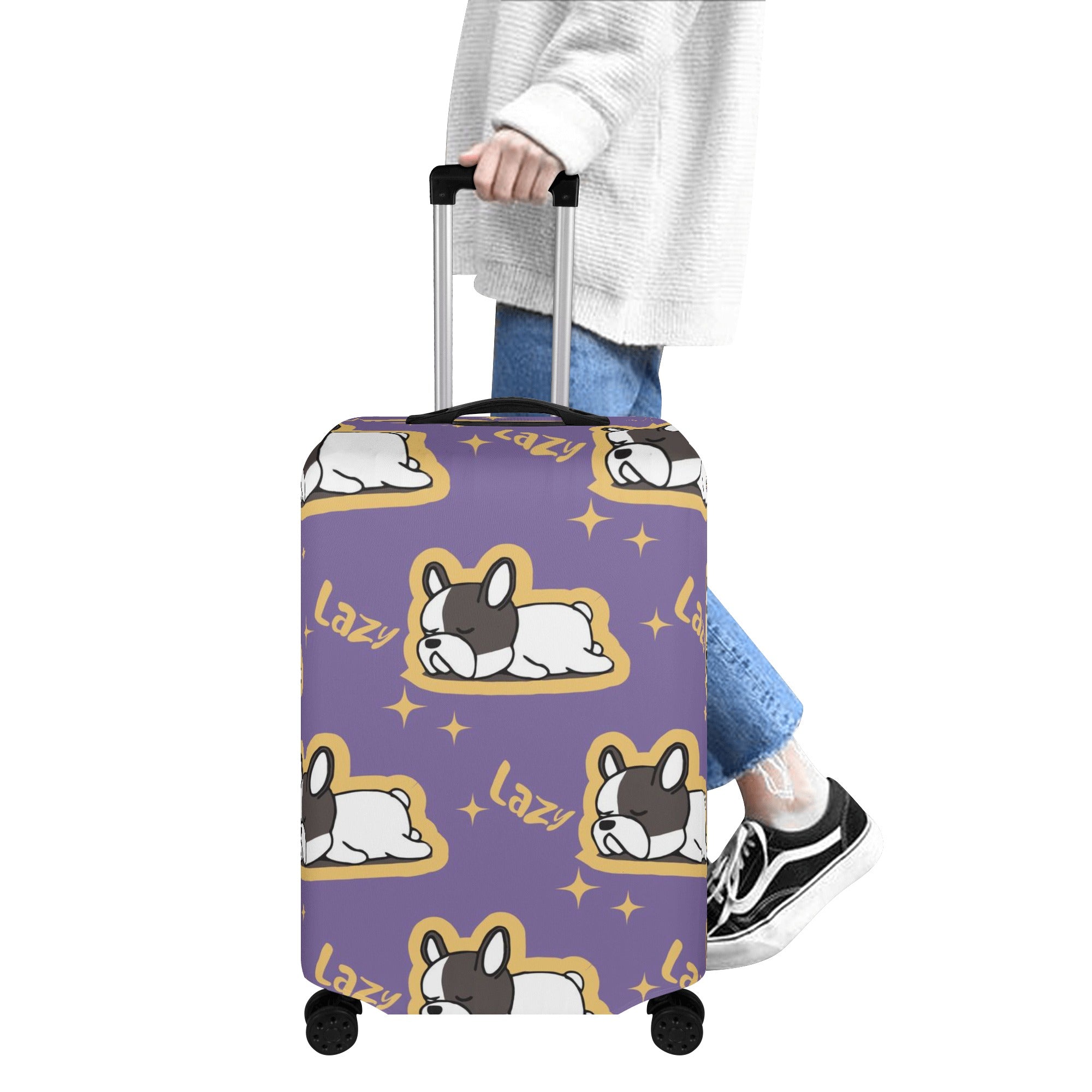 Max - Luggage Cover for French Bulldog Owners and Fans for Frenchies-fadou