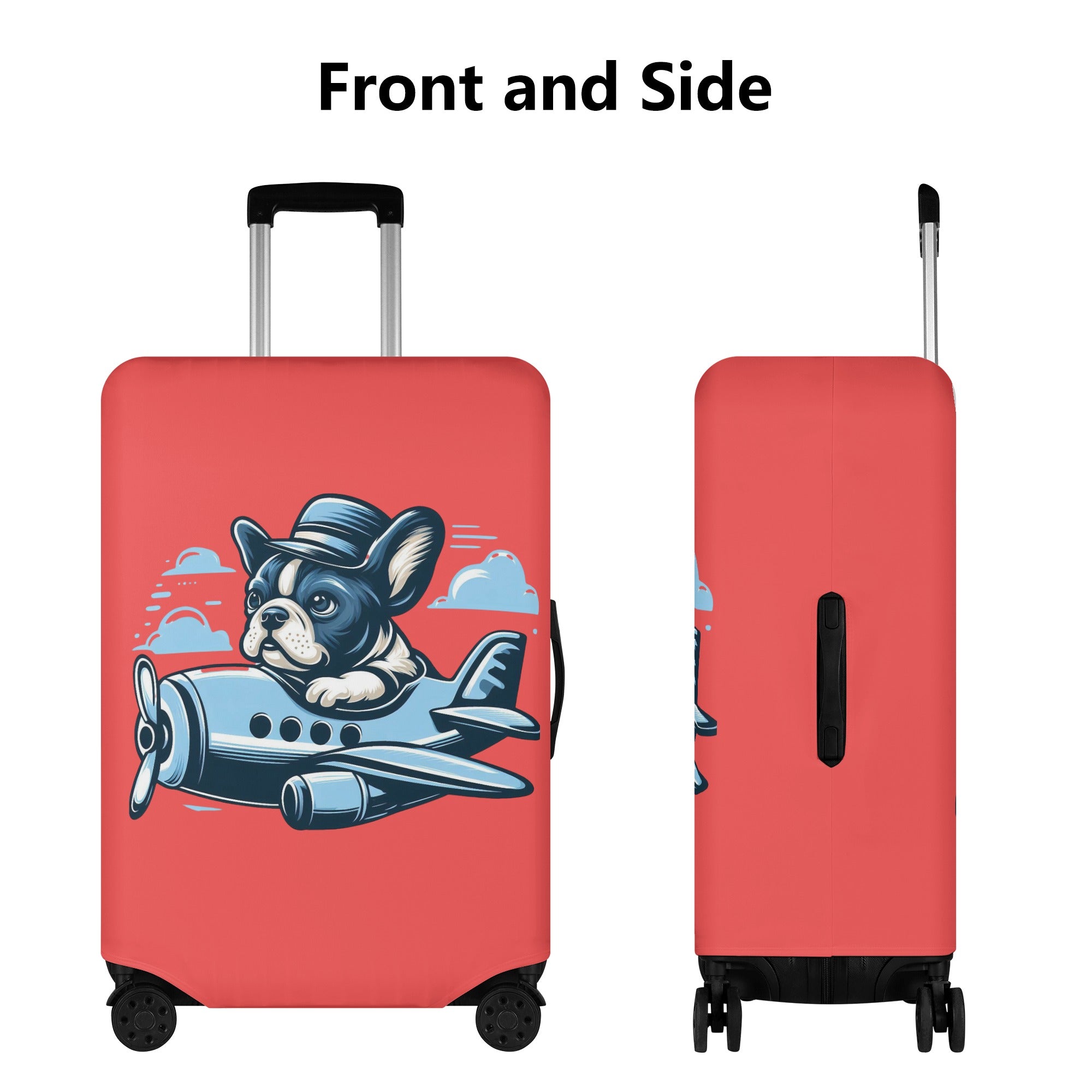 William - Luggage Cover for French Bulldog Owners and Fans-fadou