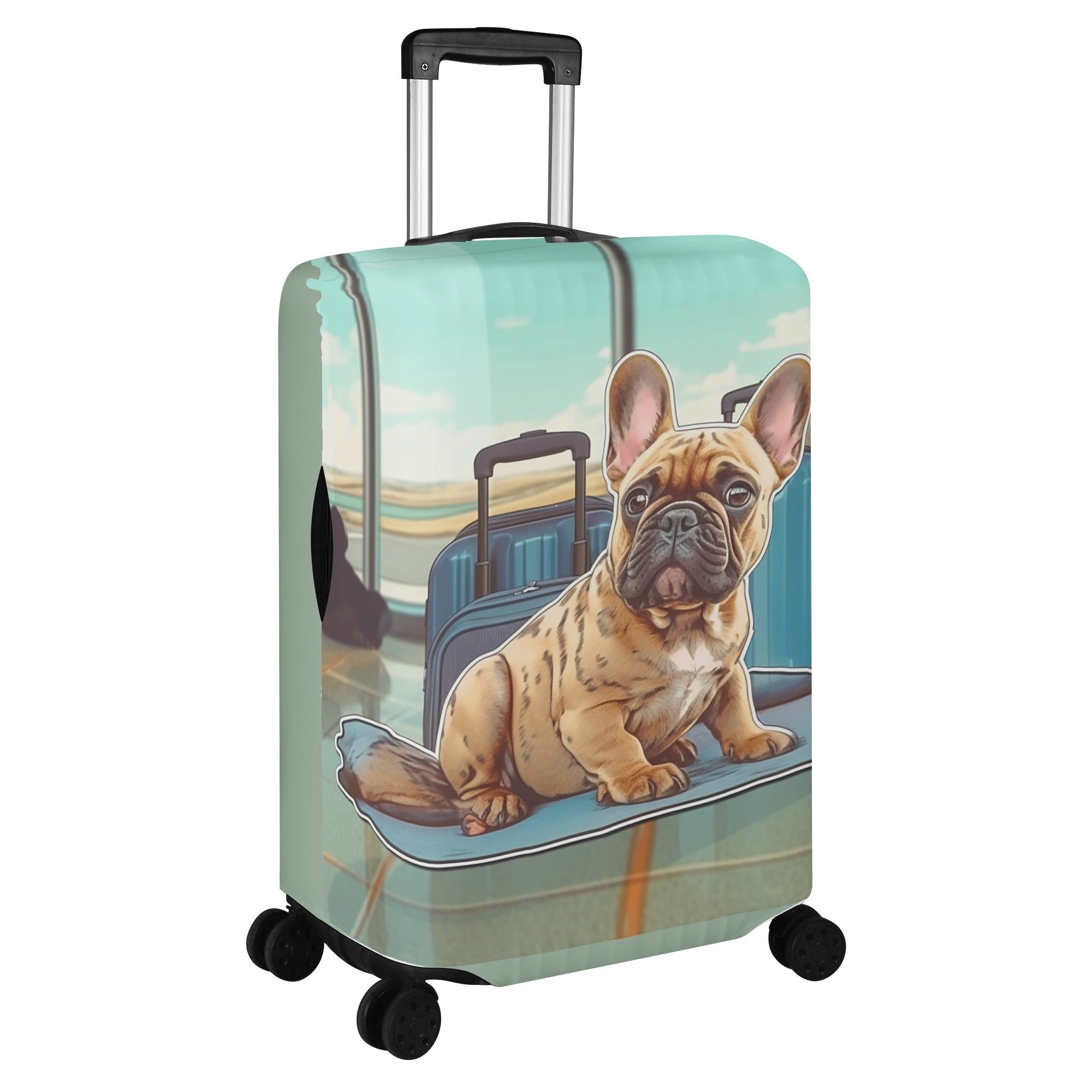 Roxy - Luggage Cover for French Bulldog Owners and Fans-fadou