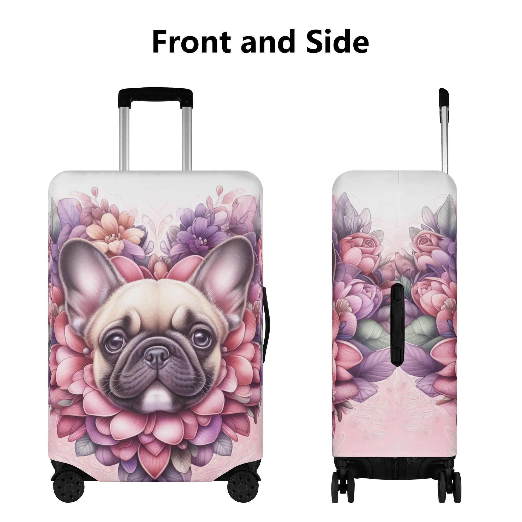 Flowers French Bulldog Accessory for Frenchie Enthusiasts-fadou