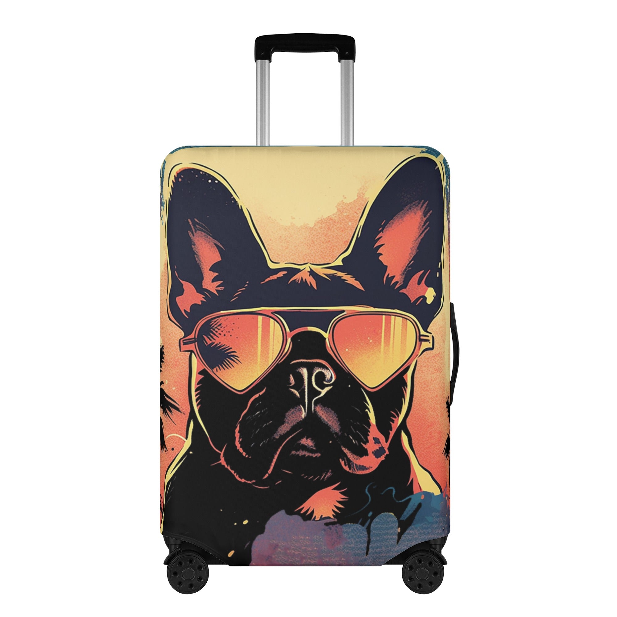 Hazel - Luggage Cover for French Bulldog Owners and Fans-fadou