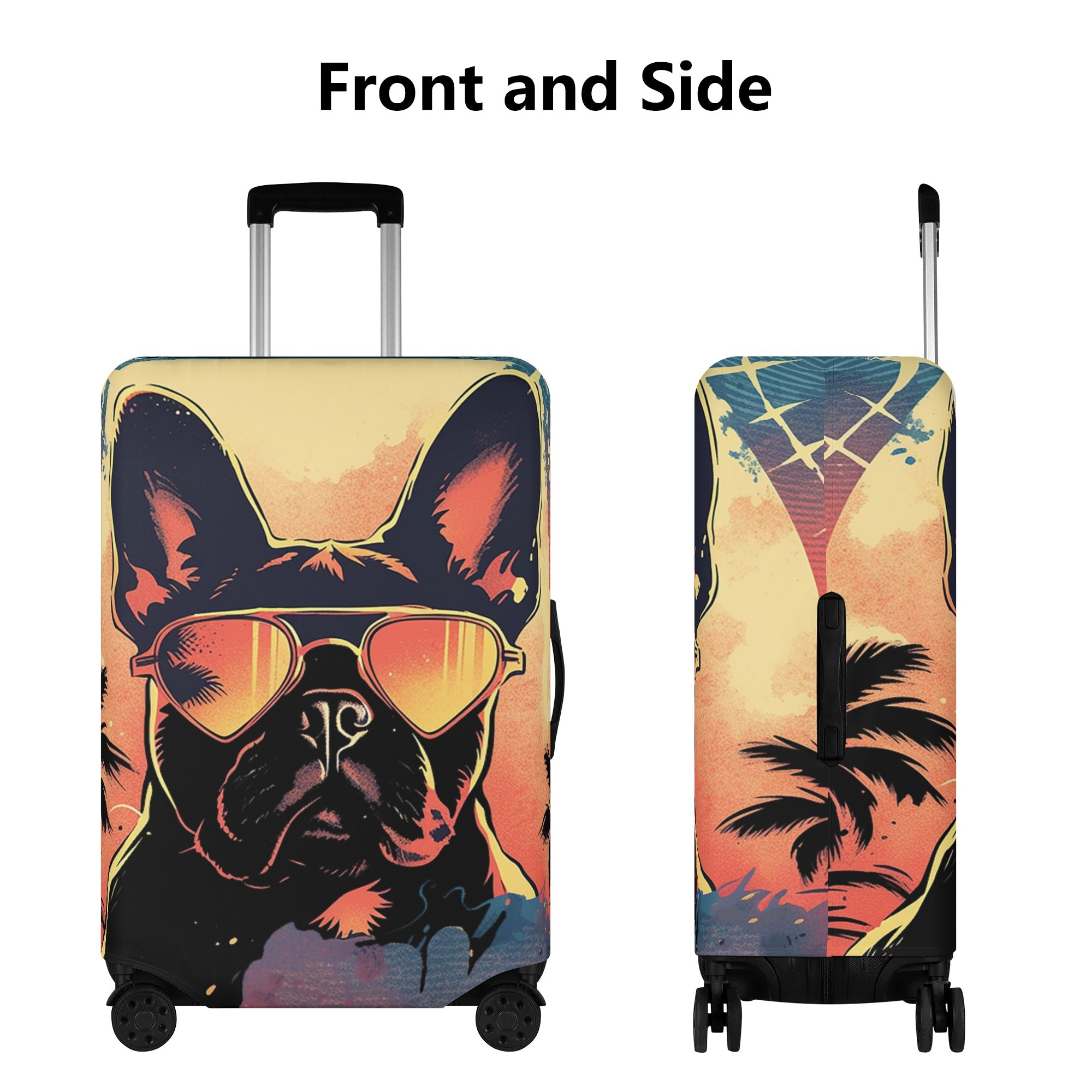 Hazel - Luggage Cover for French Bulldog Owners and Fans-fadou