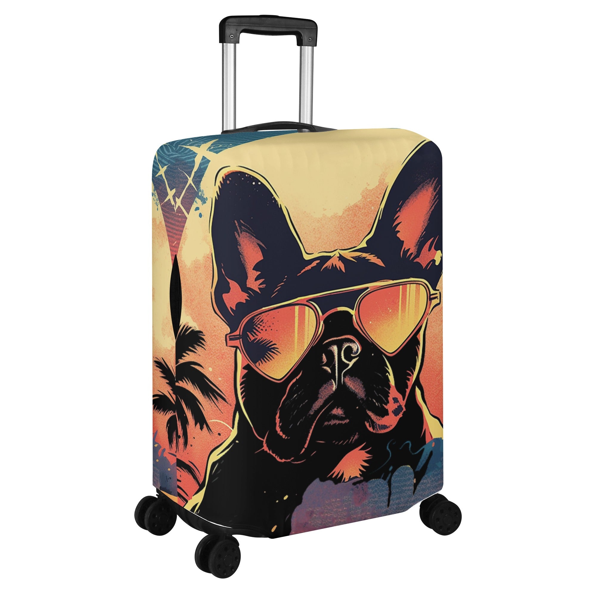 Hazel - Luggage Cover for French Bulldog Owners and Fans-fadou