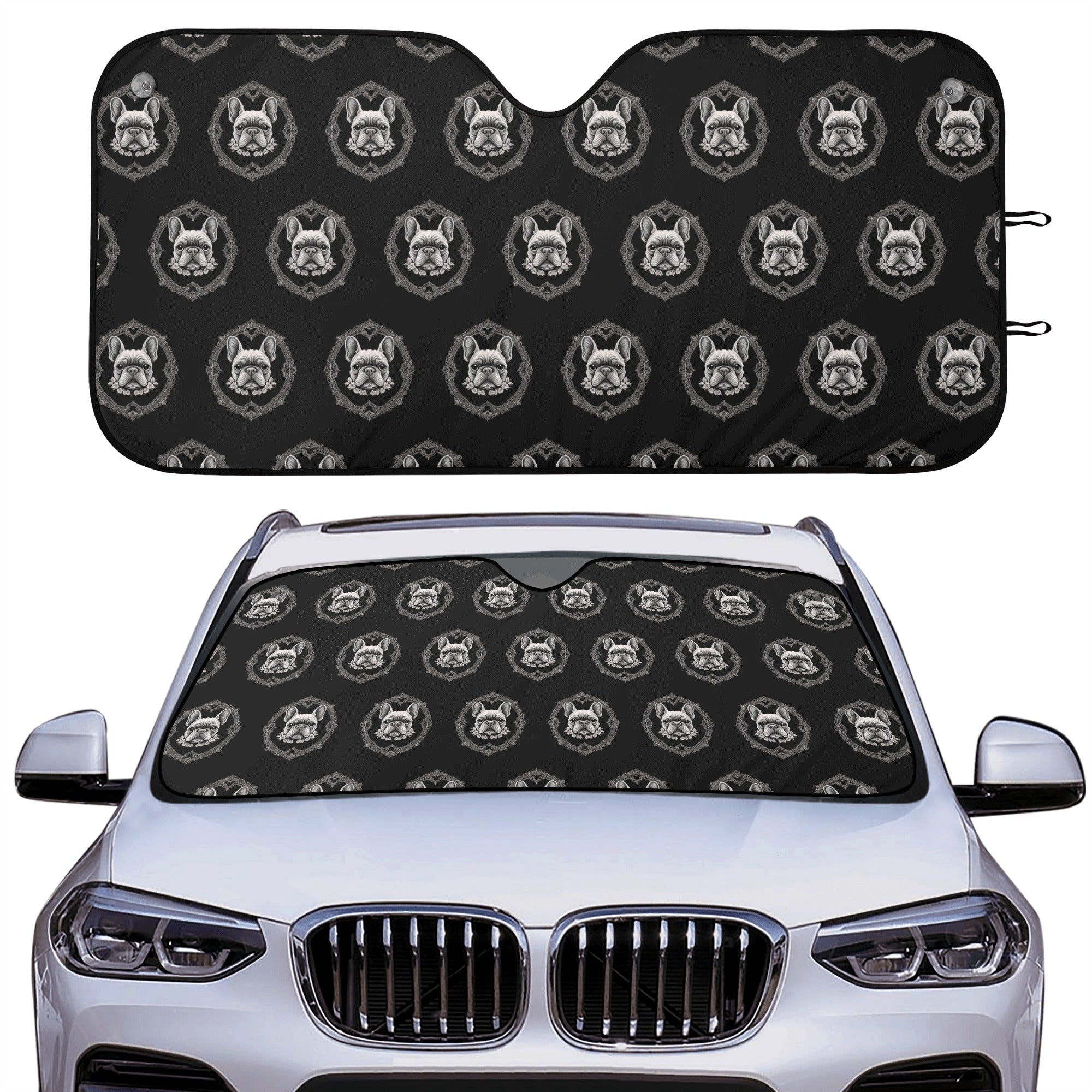 Ivy - Car Auto Sun Shade for French Bulldog Owners and Fans-fadou