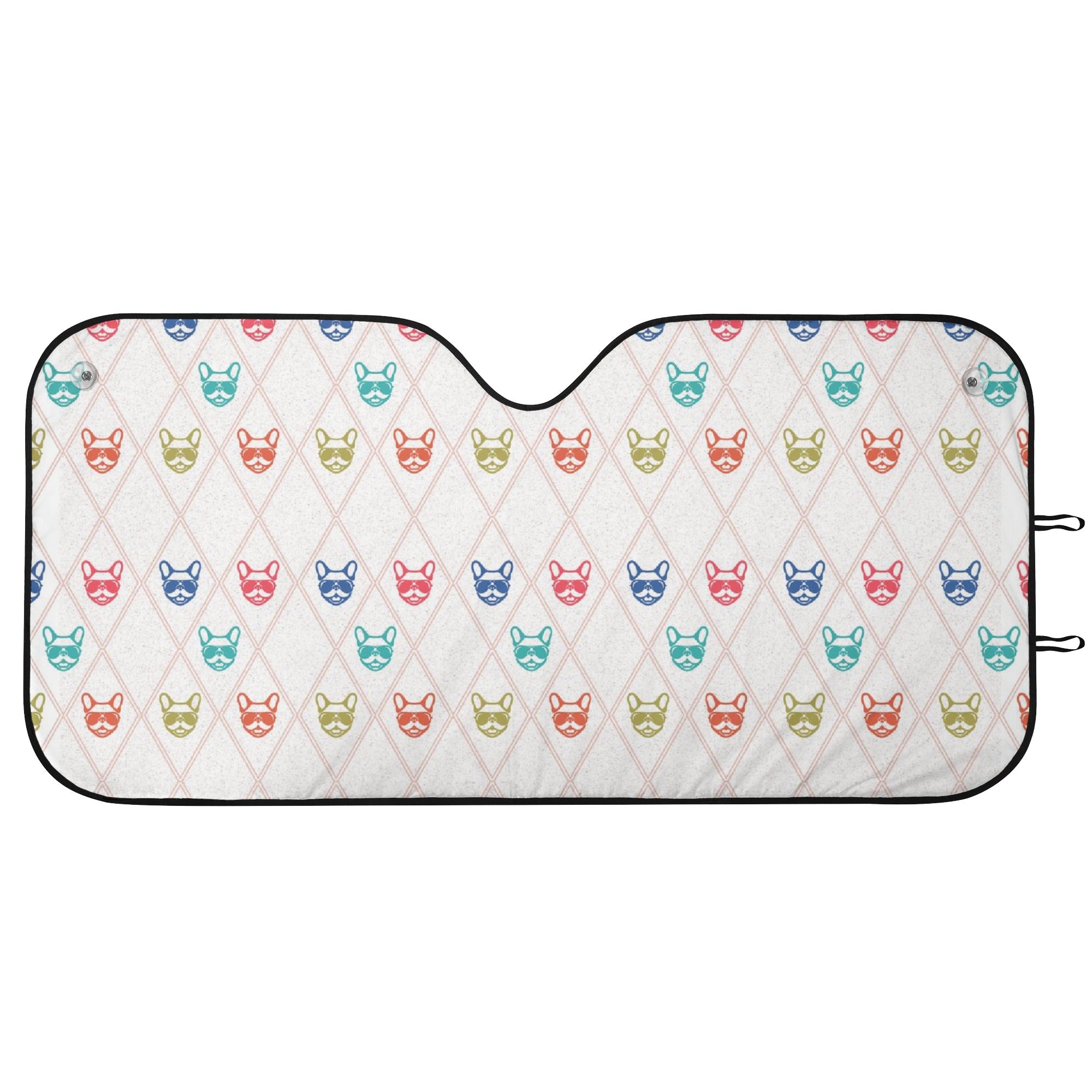 Molly - Car Auto Sun Shade for Frenchie Fans Everywhere-fadou