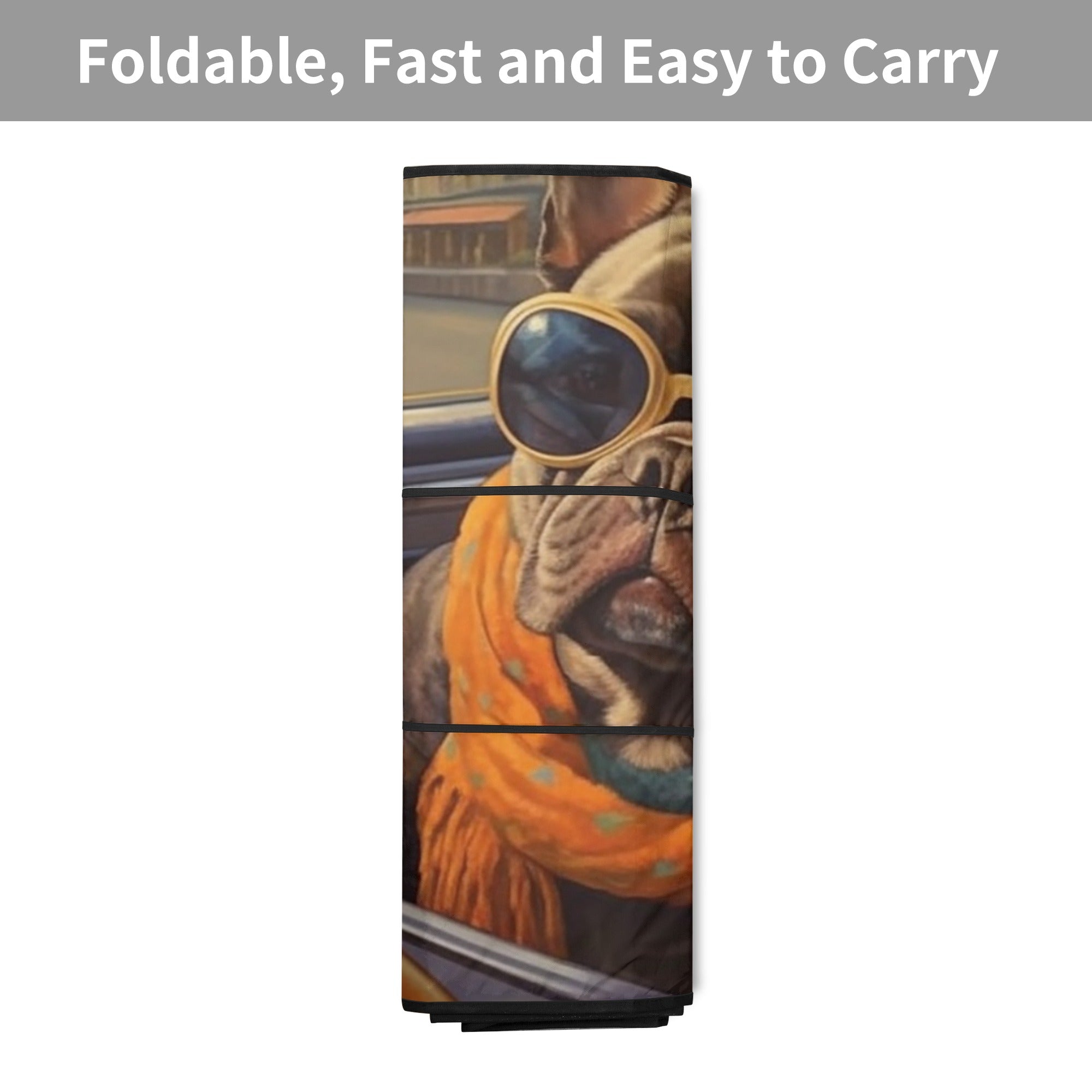 Nala - Car Auto Sun Shade for French Bulldog Owners and Fans-fadou