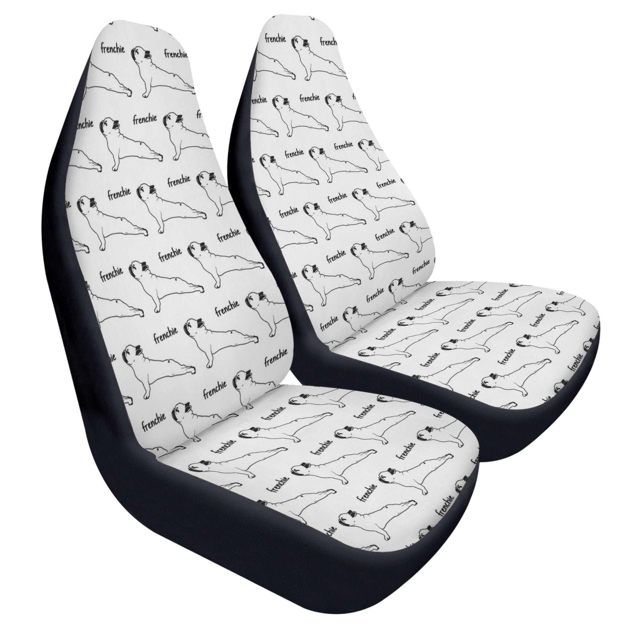 Celeste French Bulldog Car Seat Cover for Flat-Face Breeds-fadou