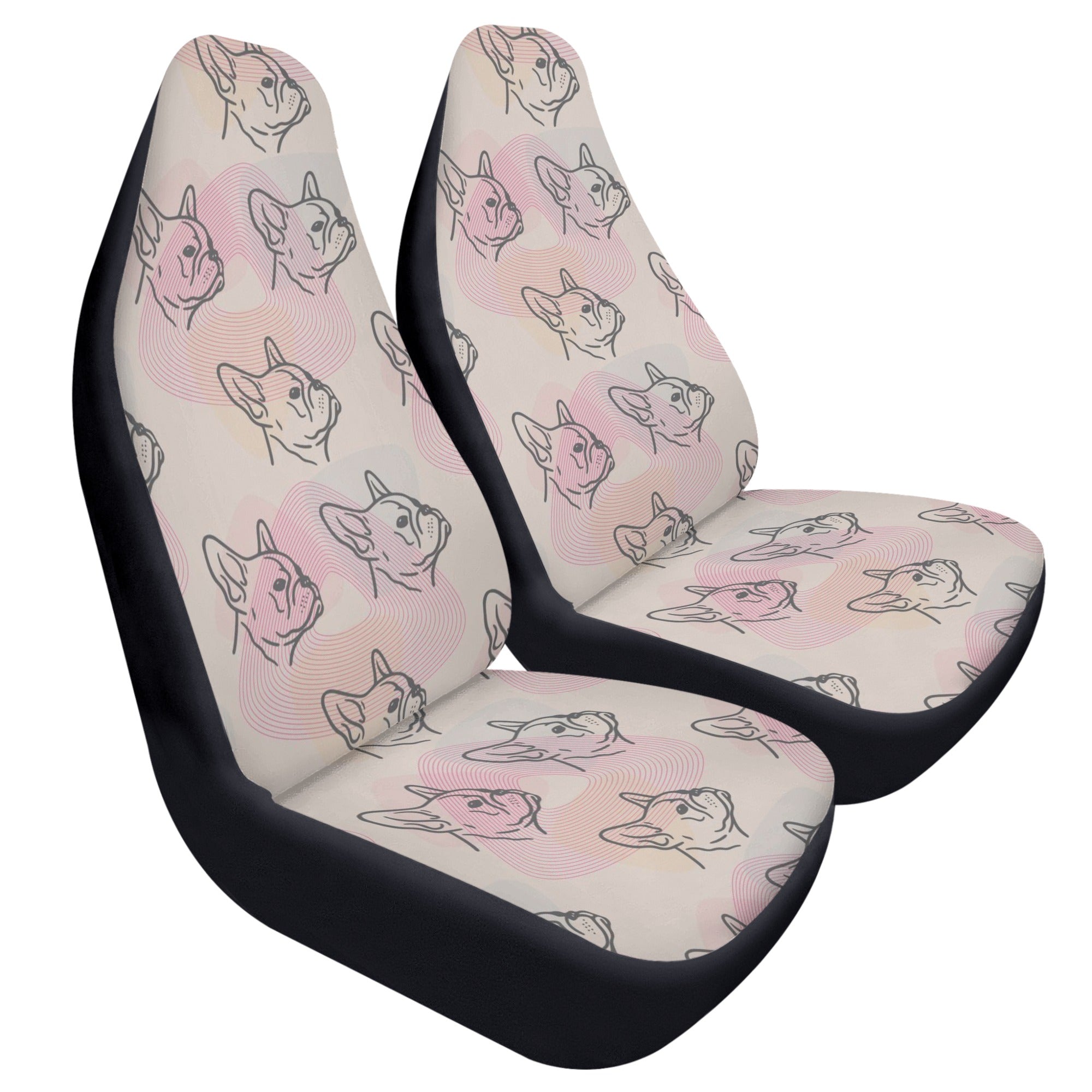 Zelda French Bulldog Car Seat Cover for Training Sessions-fadou