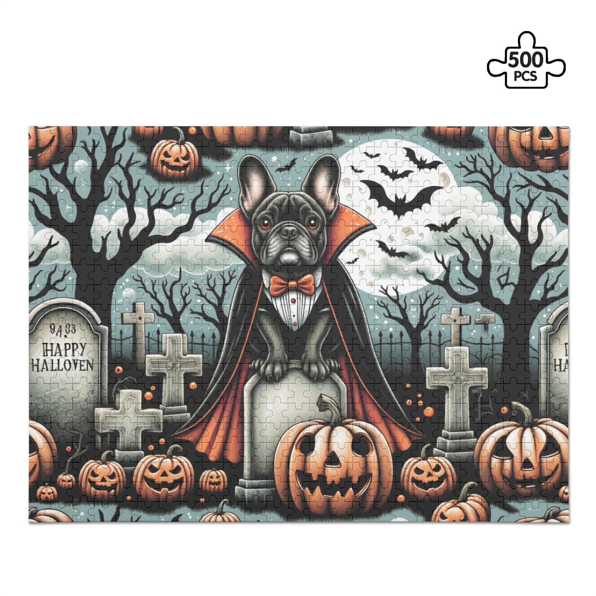 Harry - 500-piece Wooden Puzzle for Dog Lovers and Owners-fadou