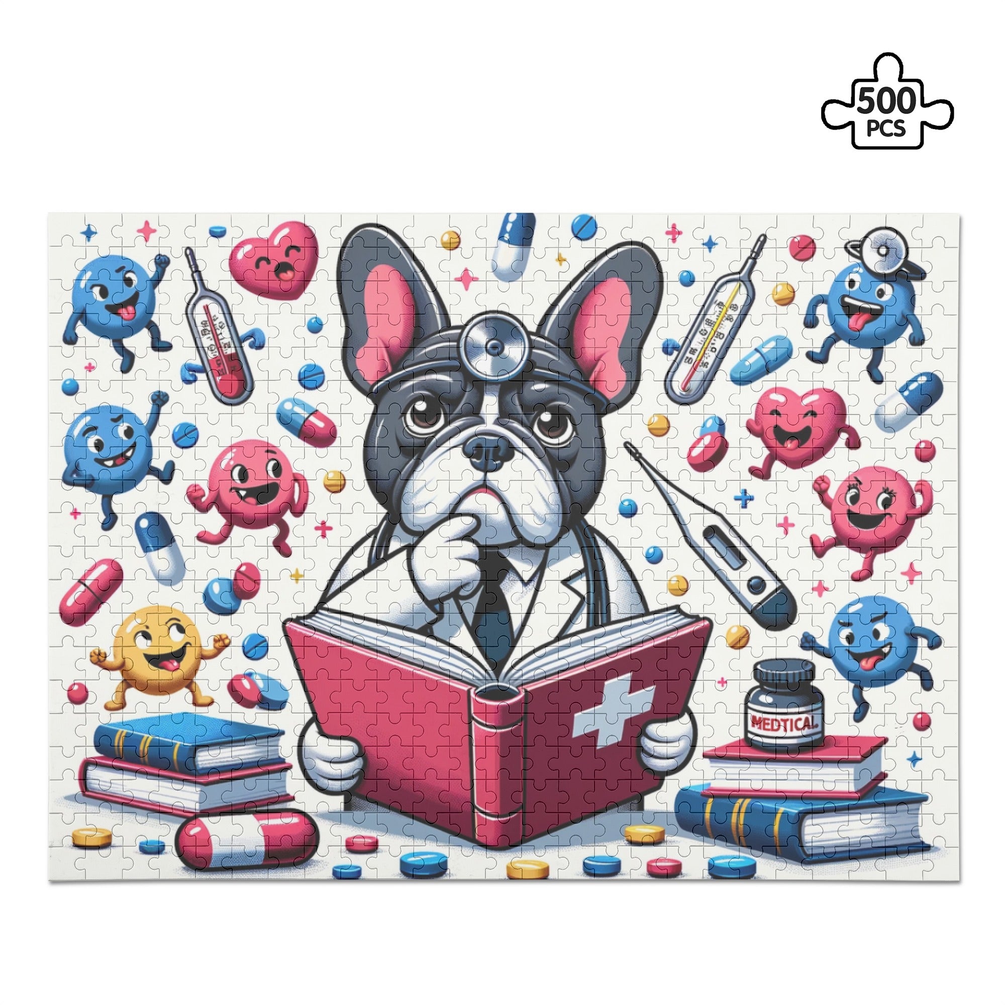 Thor - 500-piece Wooden Puzzle for Dog Lovers and Owners-fadou
