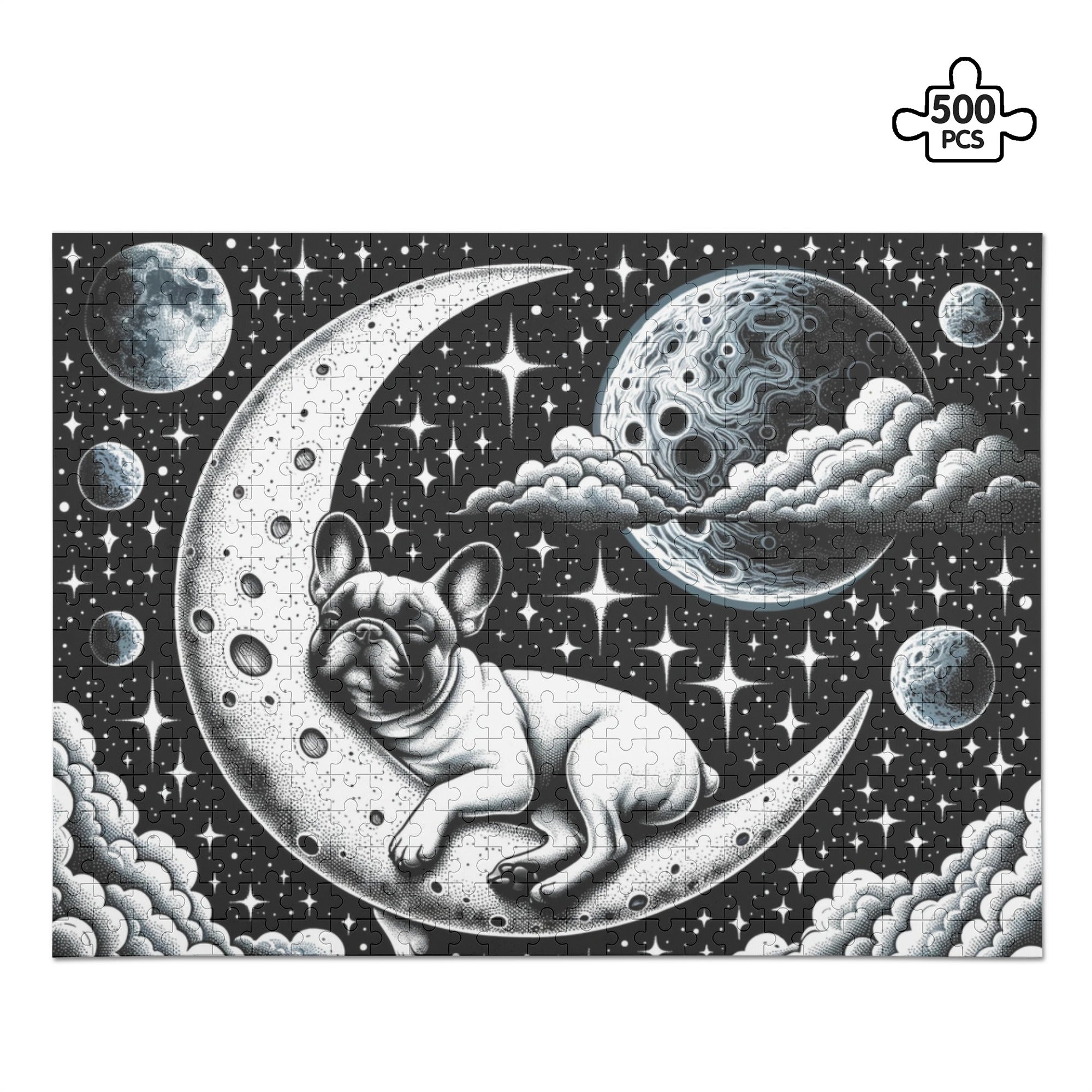 Nova - 500-piece Wooden Puzzle for Dog Lovers and Owners-fadou