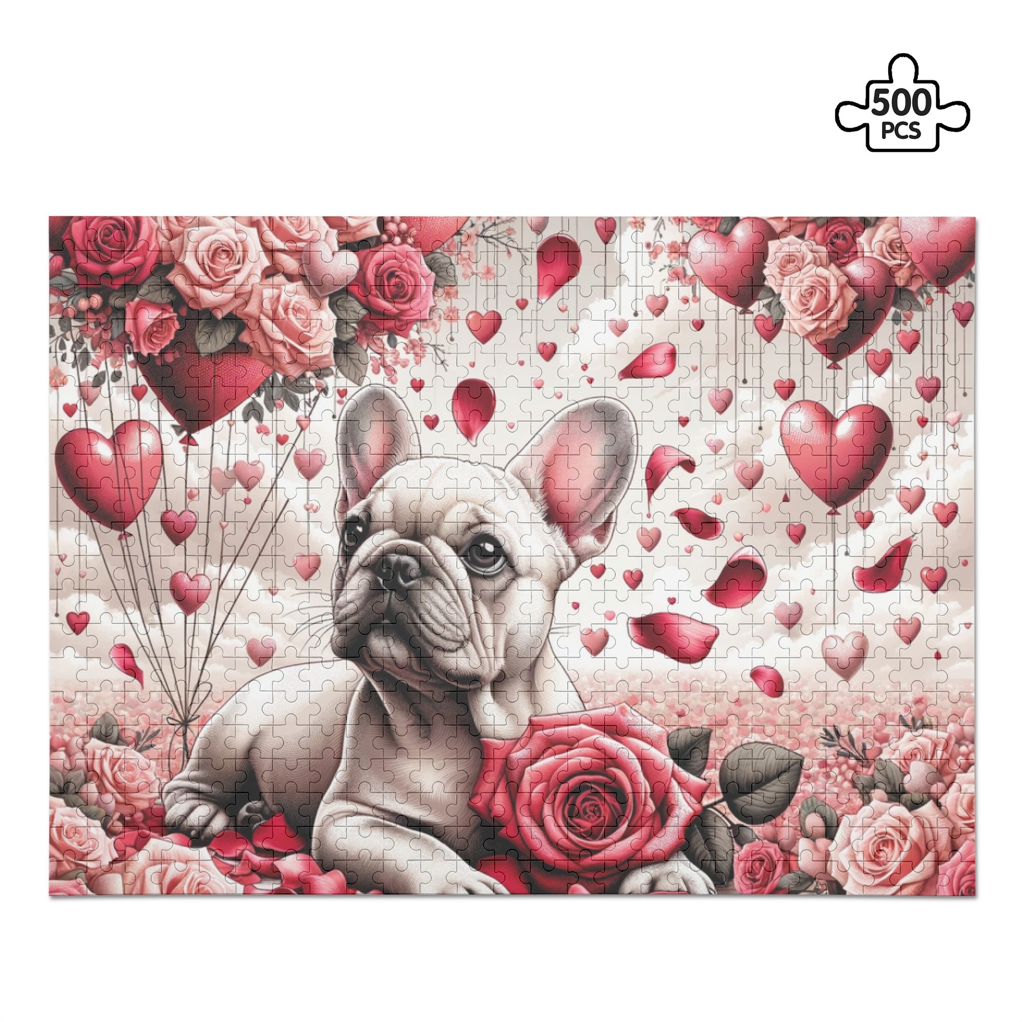 Lucy - 500-piece Wooden Puzzle for Dog Lovers and Owners-fadou
