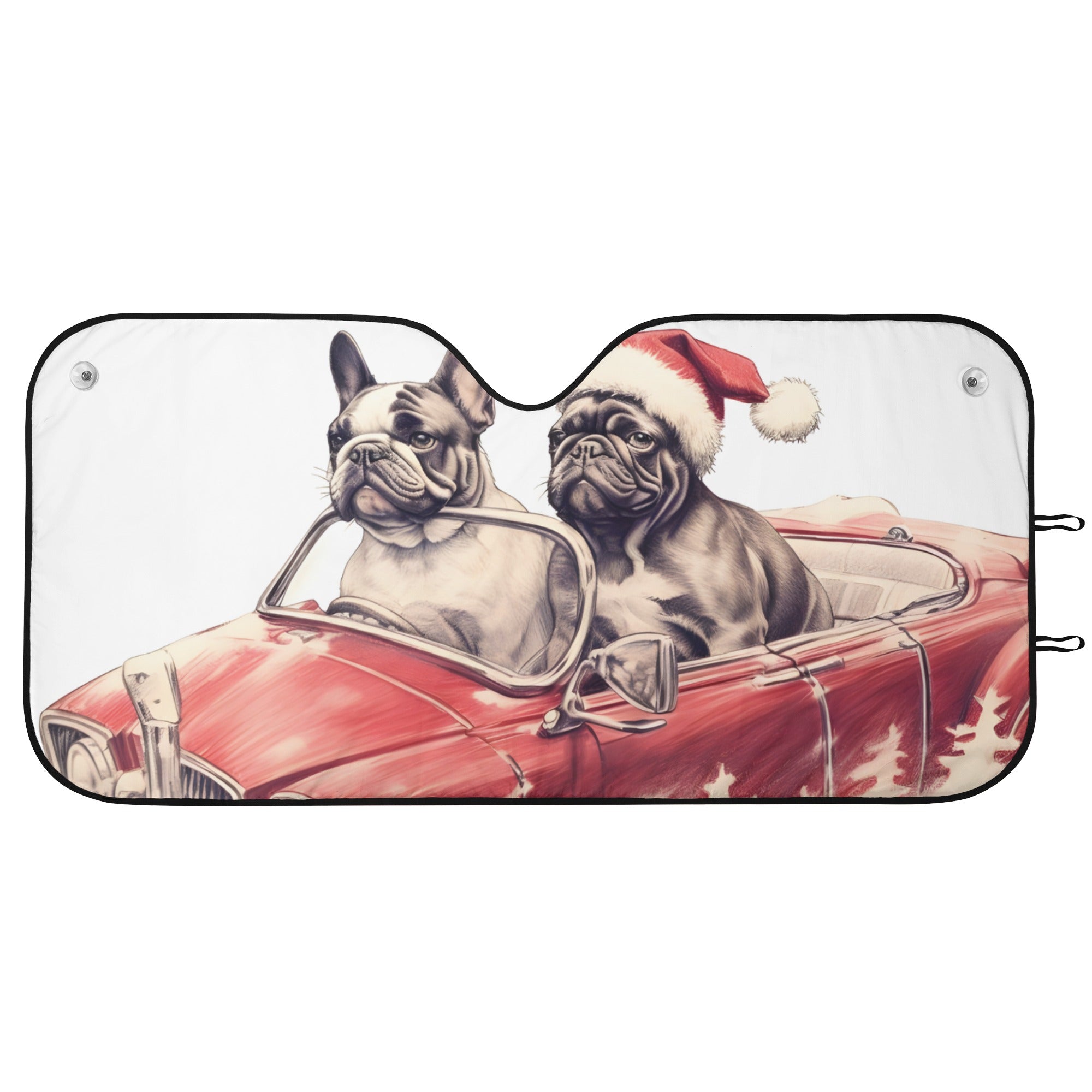 Rocco- Car Auto Sun Shade for French Bulldog Owners and Fans-fadou