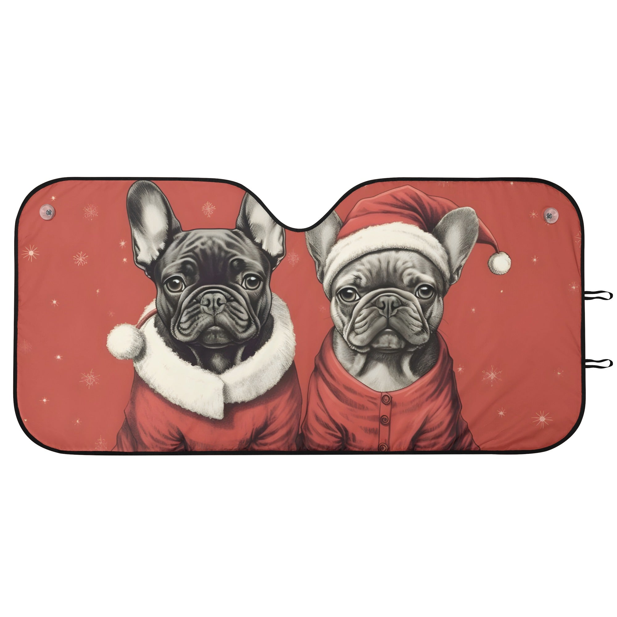 Duke - Car Auto Sun Shade for French Bulldog Owners and Fans-fadou