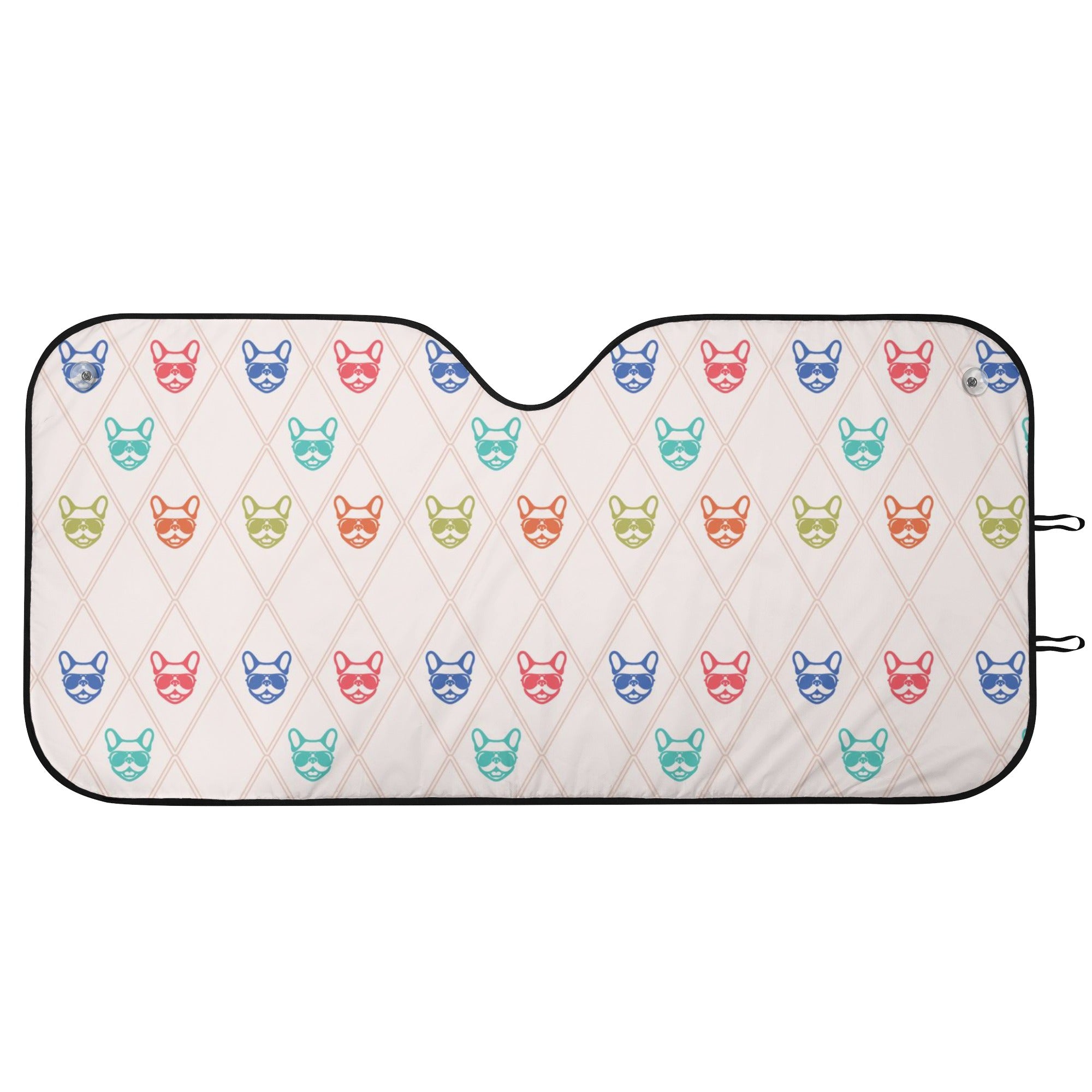 Cleo - Car Auto Sun Shade for French Bulldog Owners and Fans-fadou