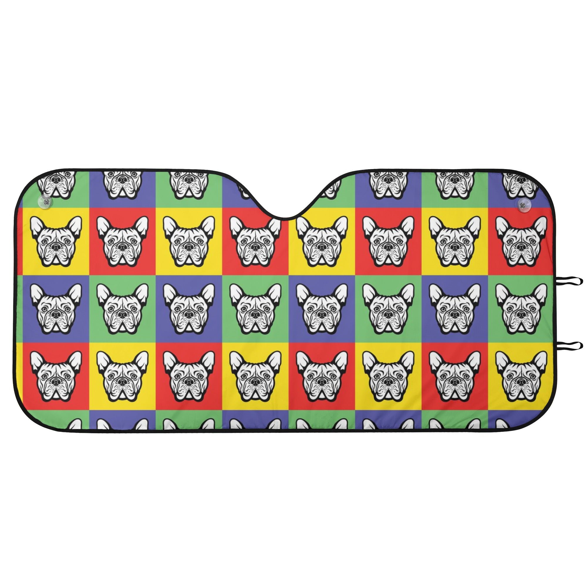Oreo- Car Auto Sun Shade for French Bulldog Owners and Fans-fadou