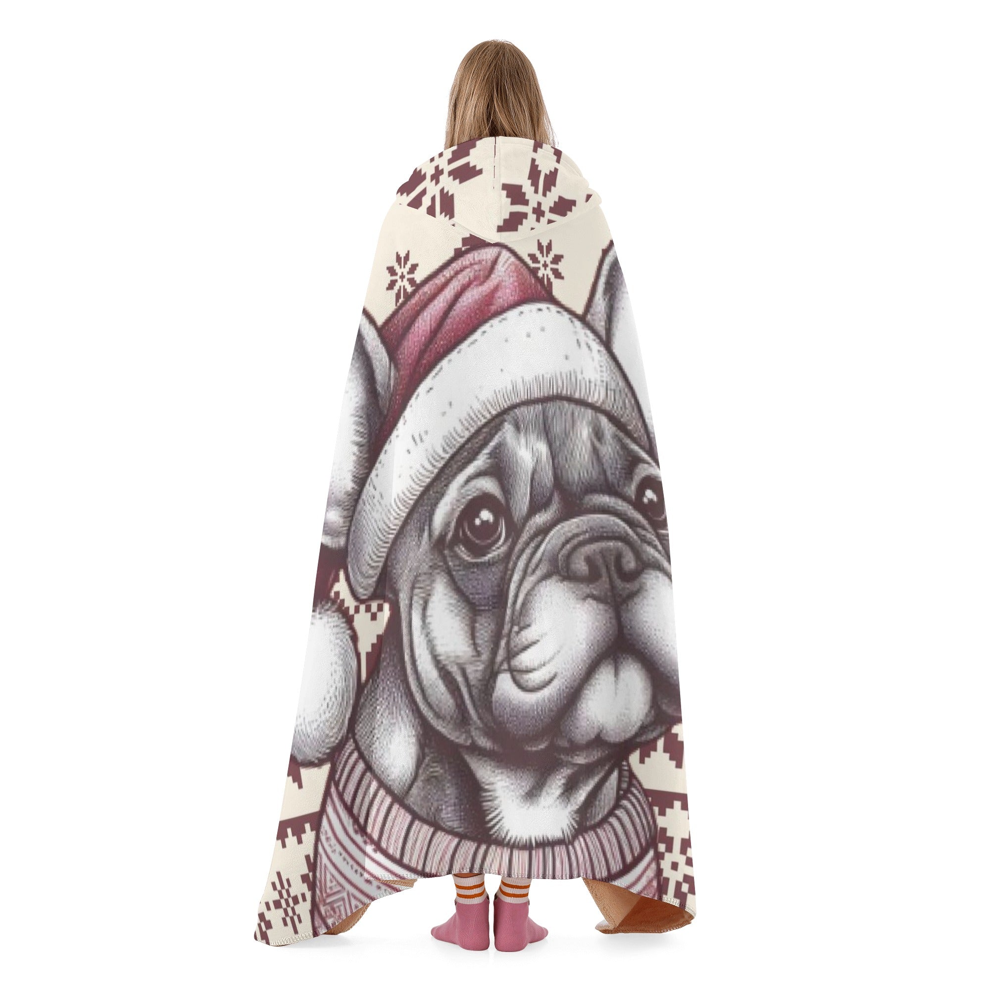 Yoda French Bulldog Cozy Plush Blanket for Frenchie Fans-fadou