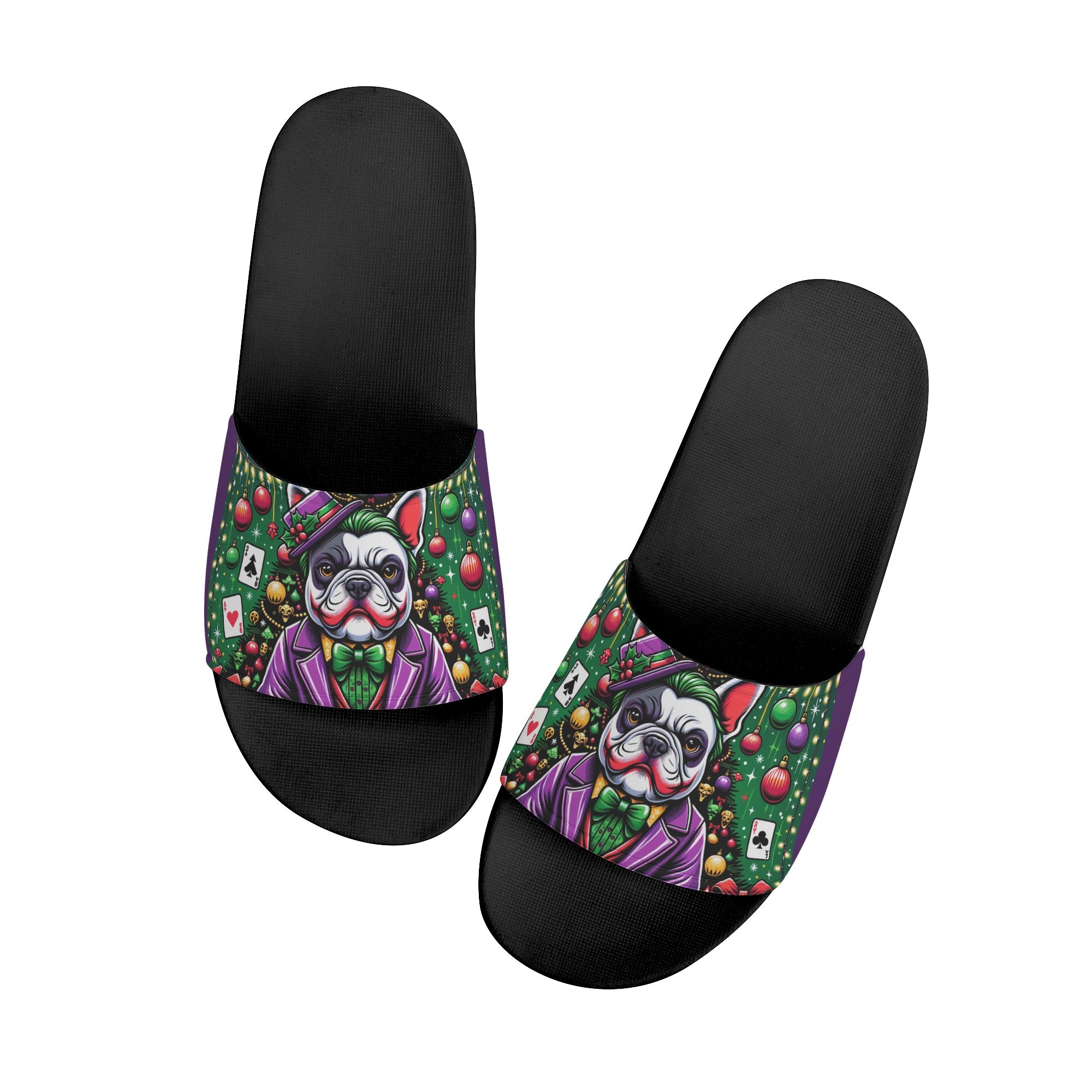 Ginger French Bulldog Summer Slides for Dog Moms & Dads-fadou