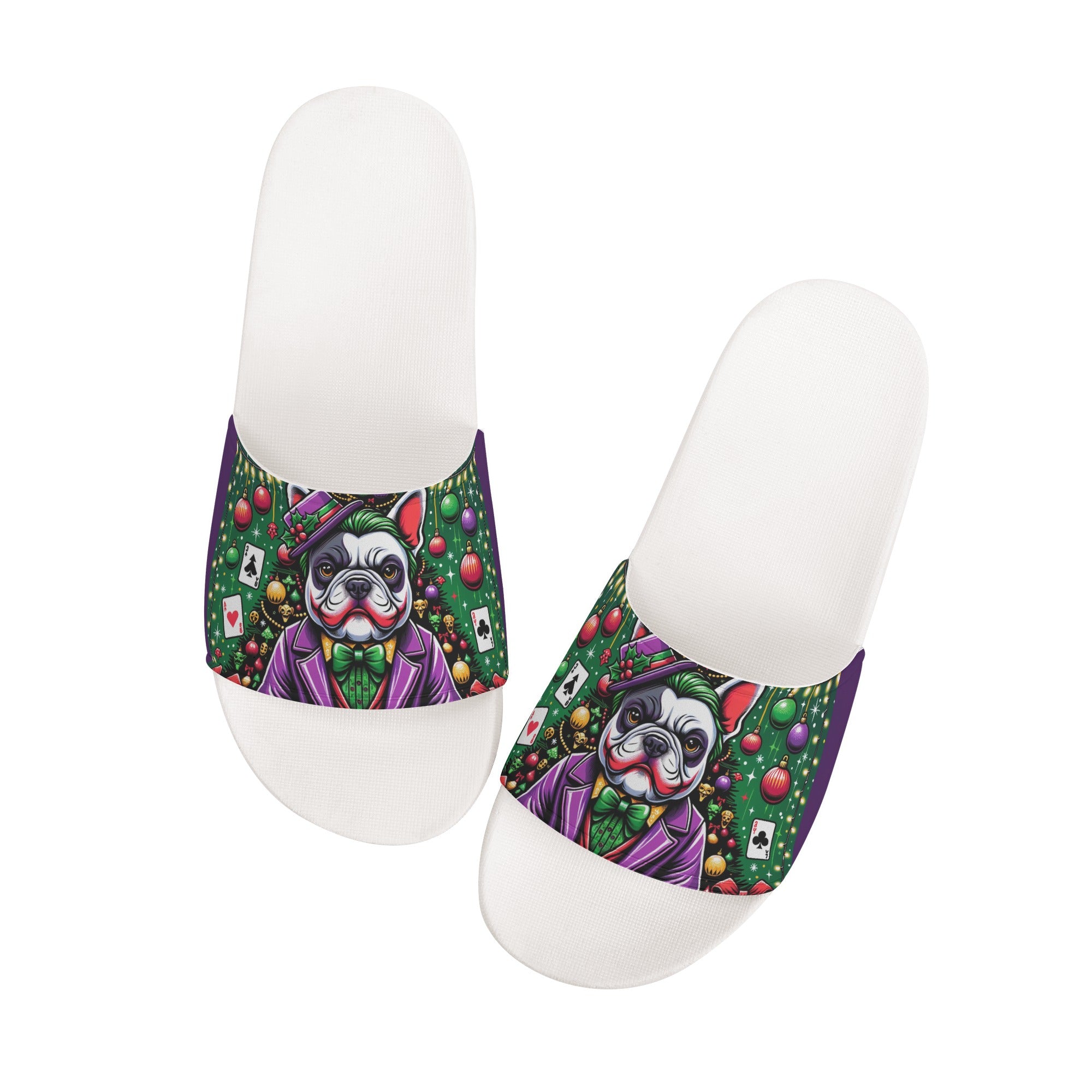 Ginger French Bulldog Summer Slides for Dog Moms & Dads-fadou