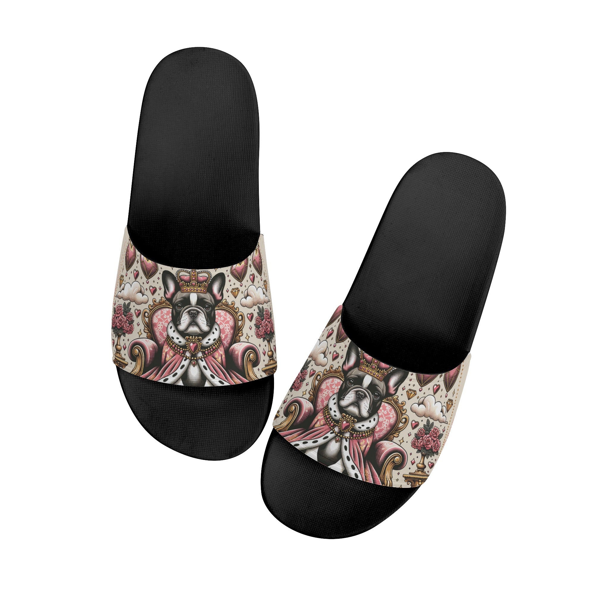 Gracie French Bulldog Outdoor Sandals for Dog Park Days-fadou