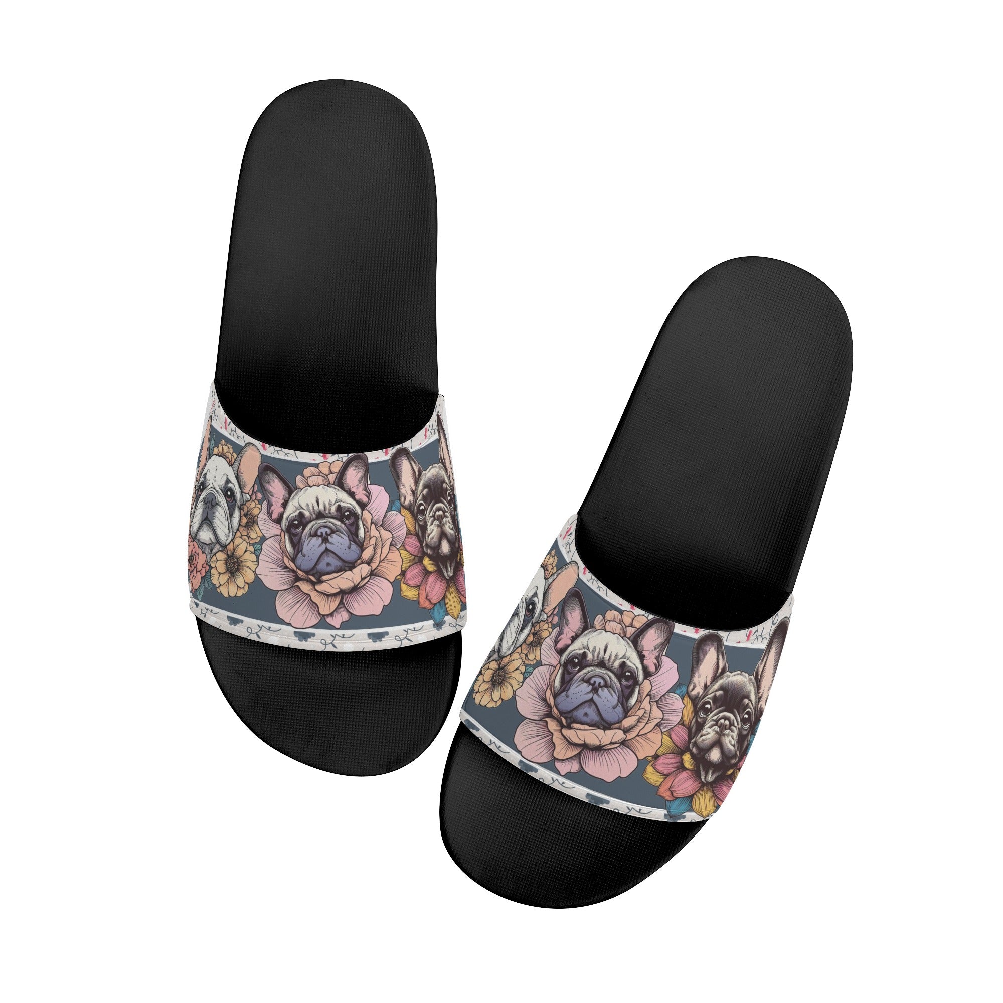 Willow French Bulldog Beach Sandals for Frenchie Enthusiasts-fadou