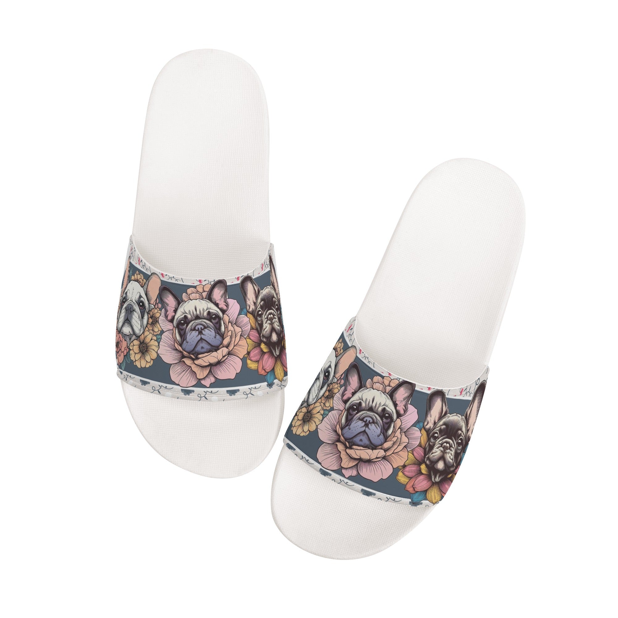Willow French Bulldog Beach Sandals for Frenchie Enthusiasts-fadou