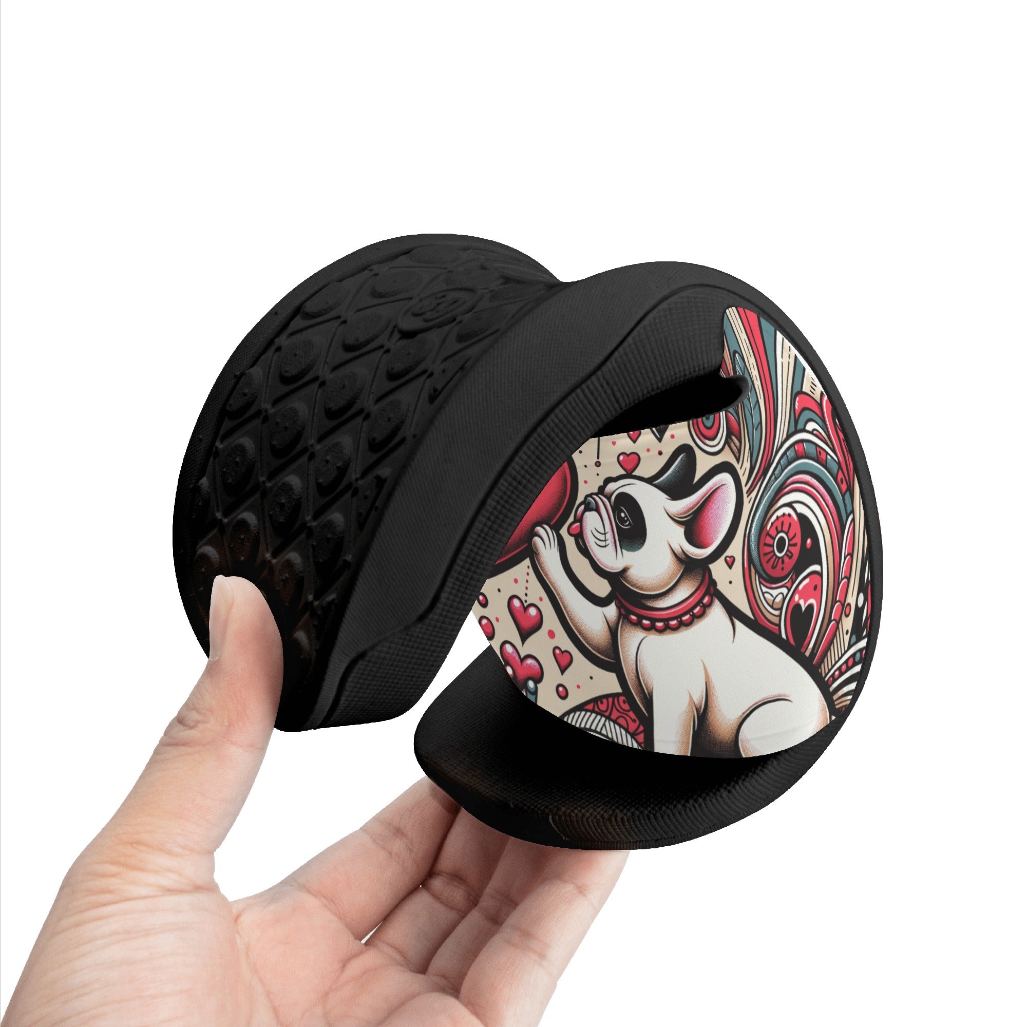 Ivy French Bulldog Summer Slides for Frenchie Enthusiasts-fadou